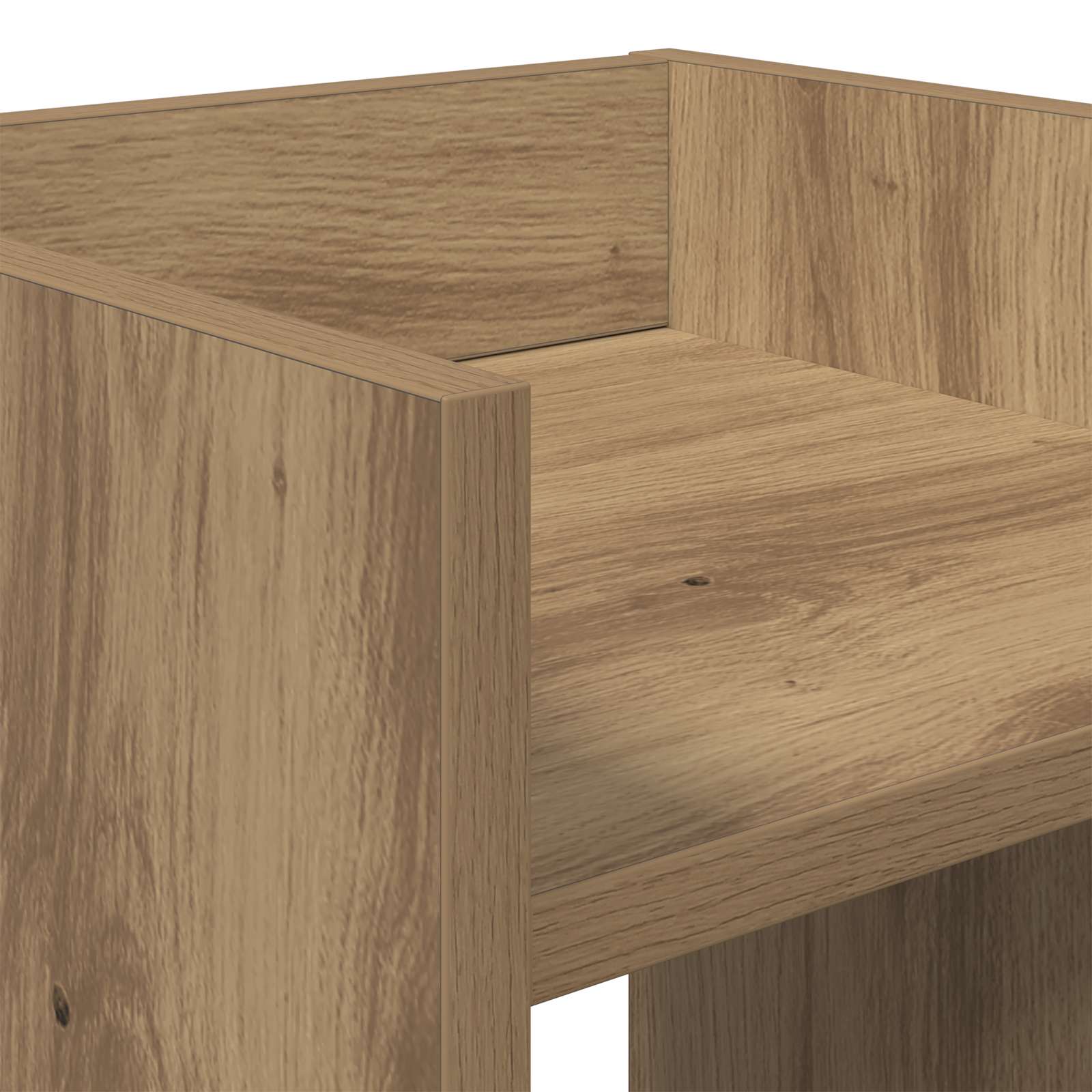 Supporto per piante Rovere Artigianale 30 x 30 x 60 cm