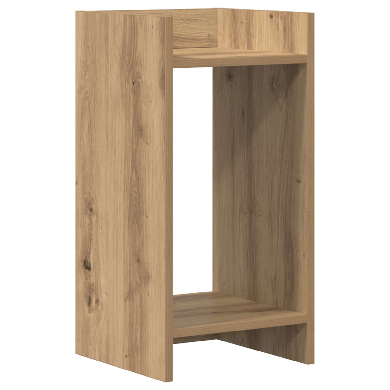 Supporto per piante 2 pz Rovere Artigianale 30 x 30 x 60 cm