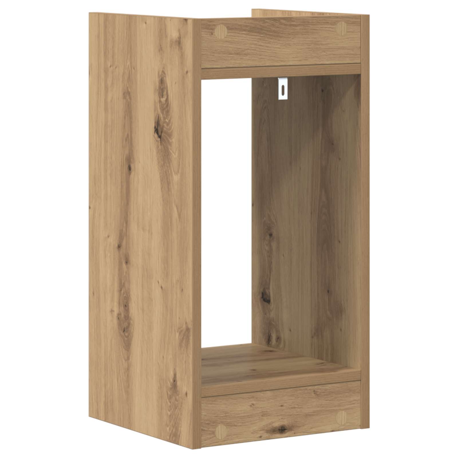 Supporto per piante 2 pz Rovere Artigianale 30 x 30 x 60 cm