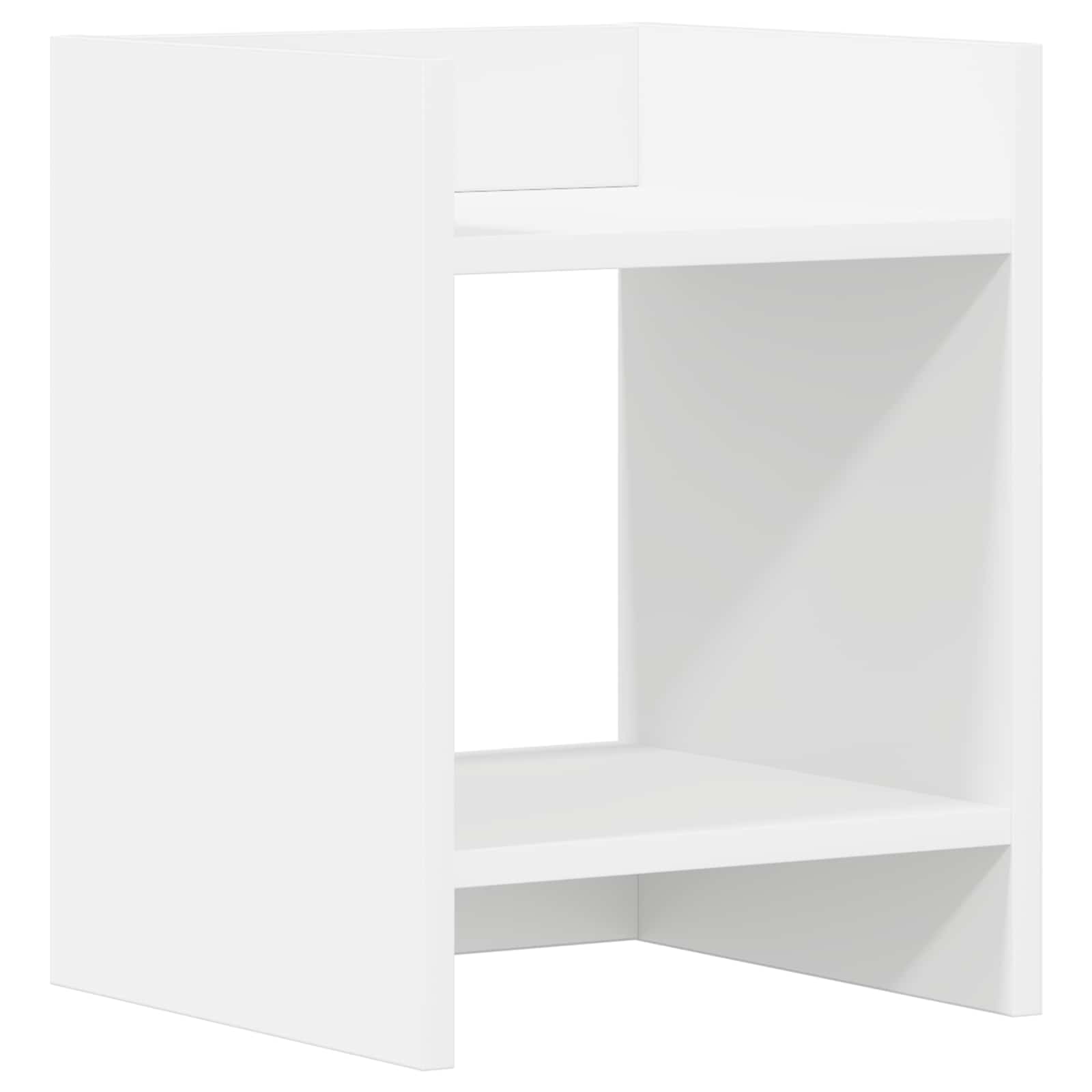 Supporto per piante Bianco 30 x 30 x 40 cm Legno ingegnerizzato