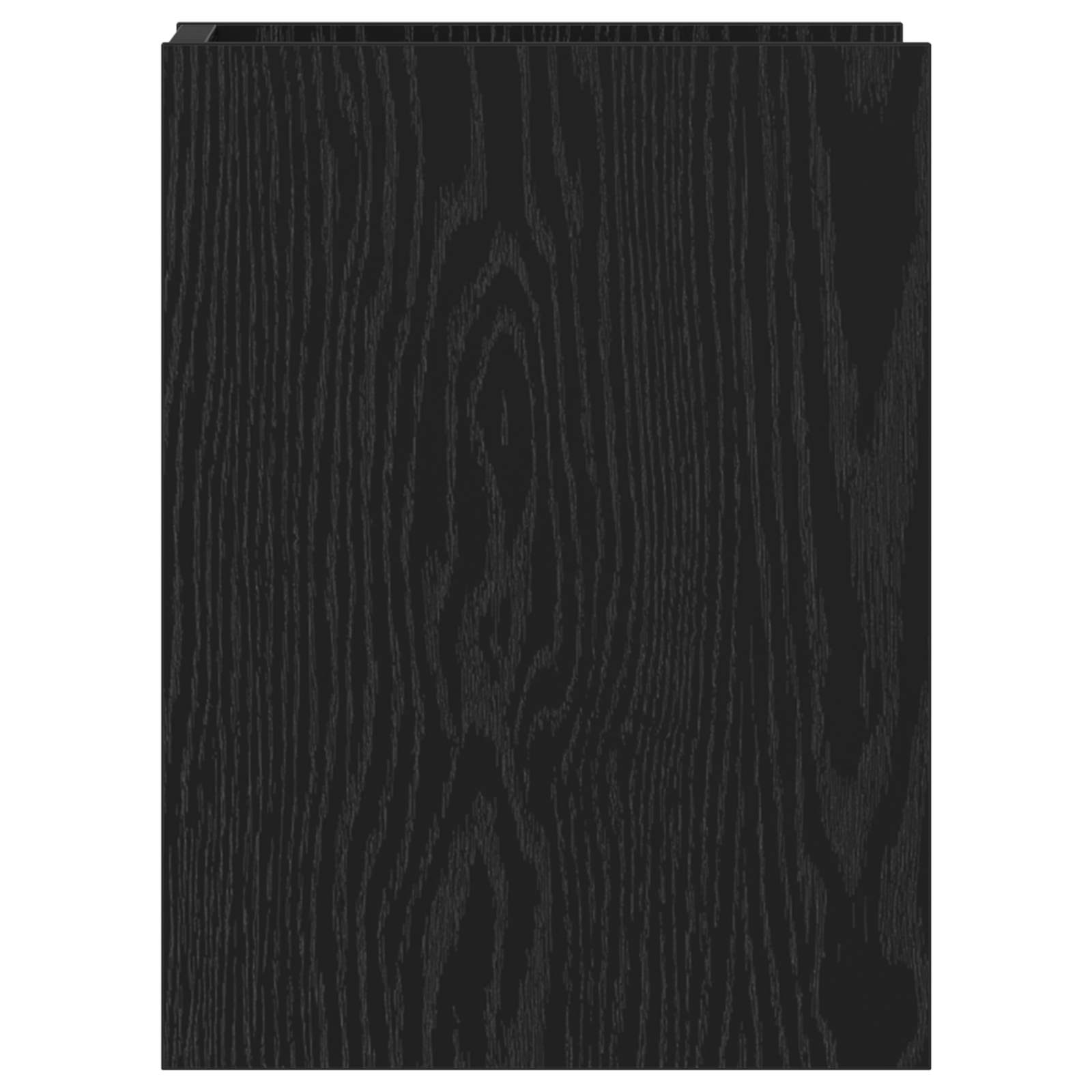 Supporto per piante 2 pz Rovere Nero 30 x 30 x 40 cm