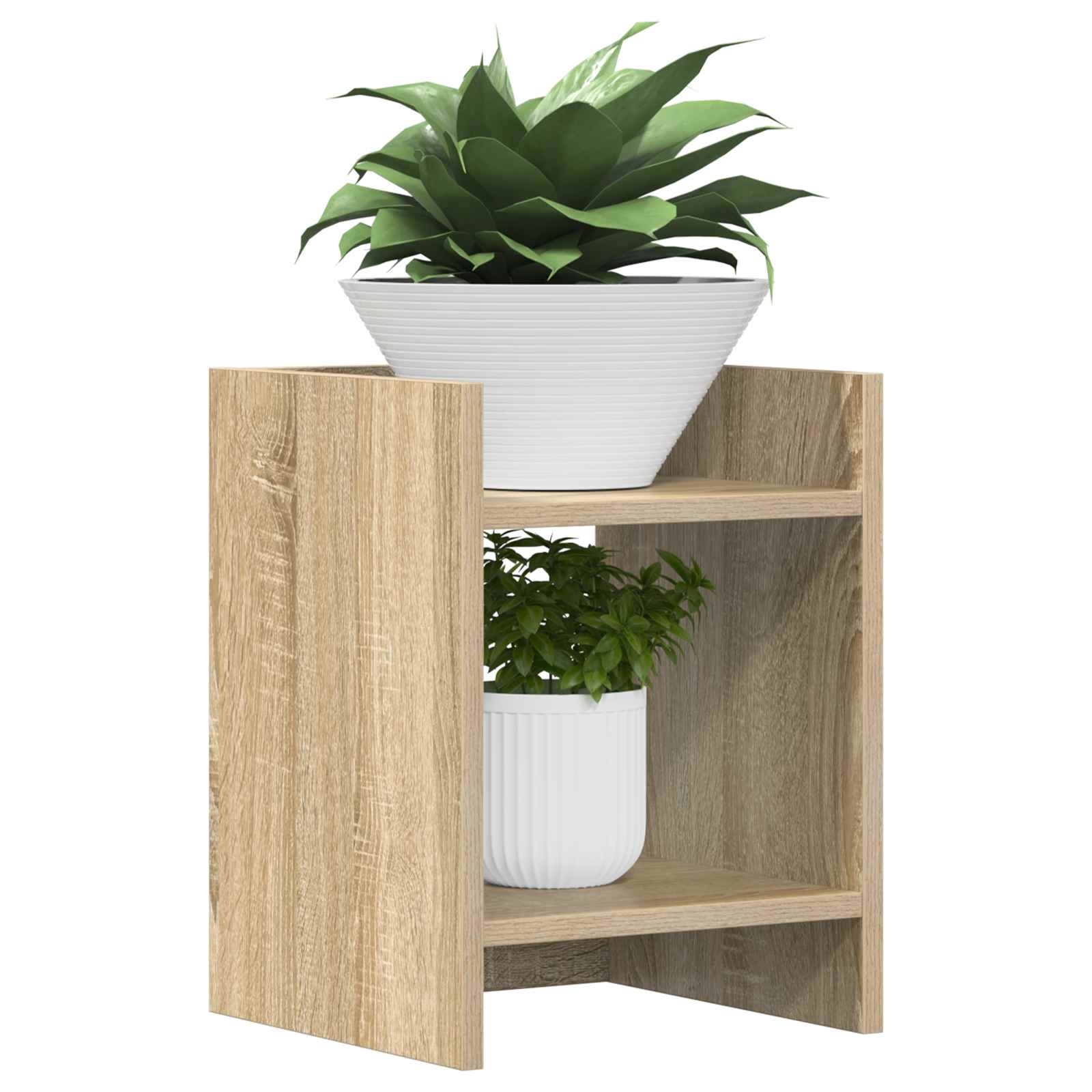 Supporto per piante Rovere Sonoma 30 x 30 x 40 cm