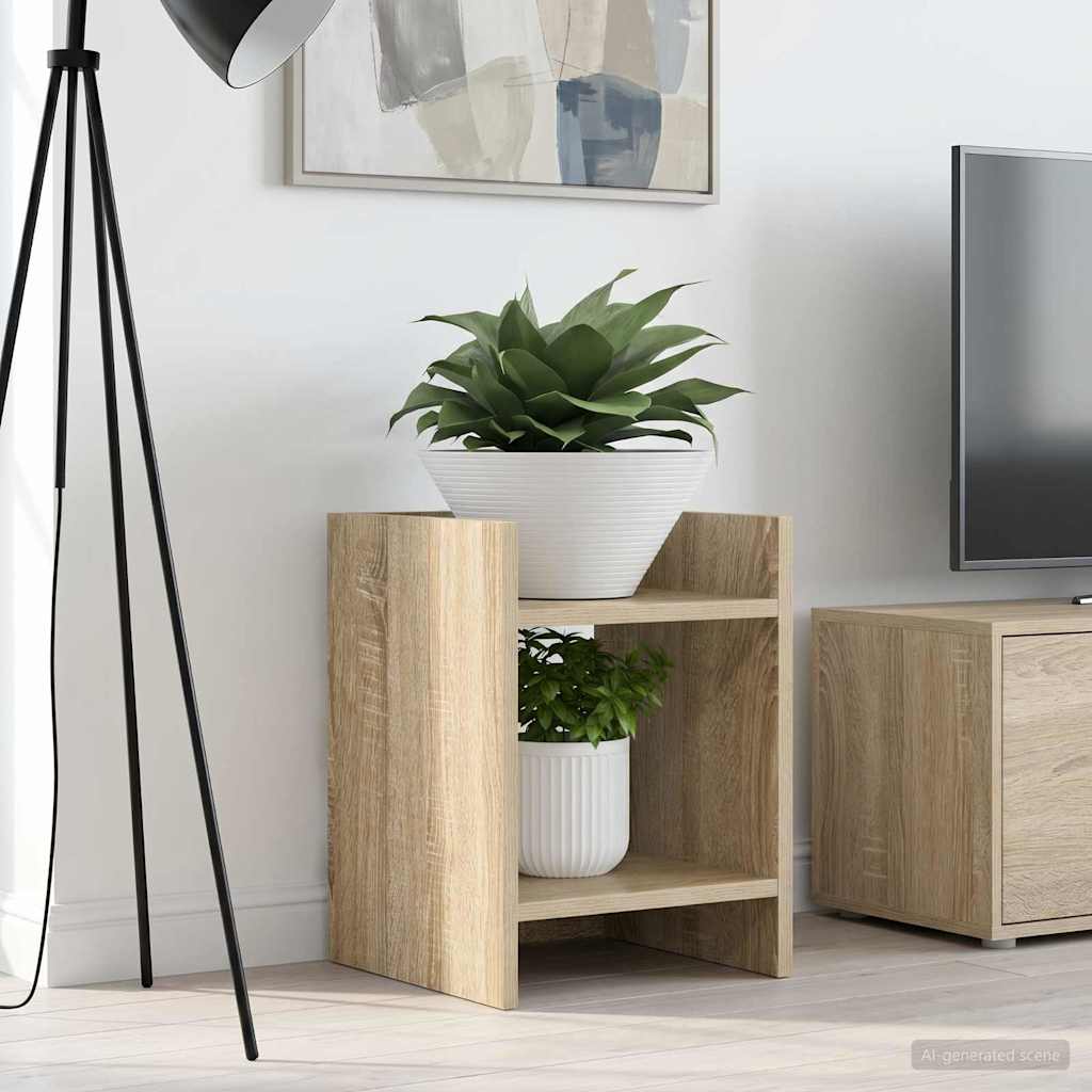 Supporto per piante Rovere Sonoma 30 x 30 x 40 cm