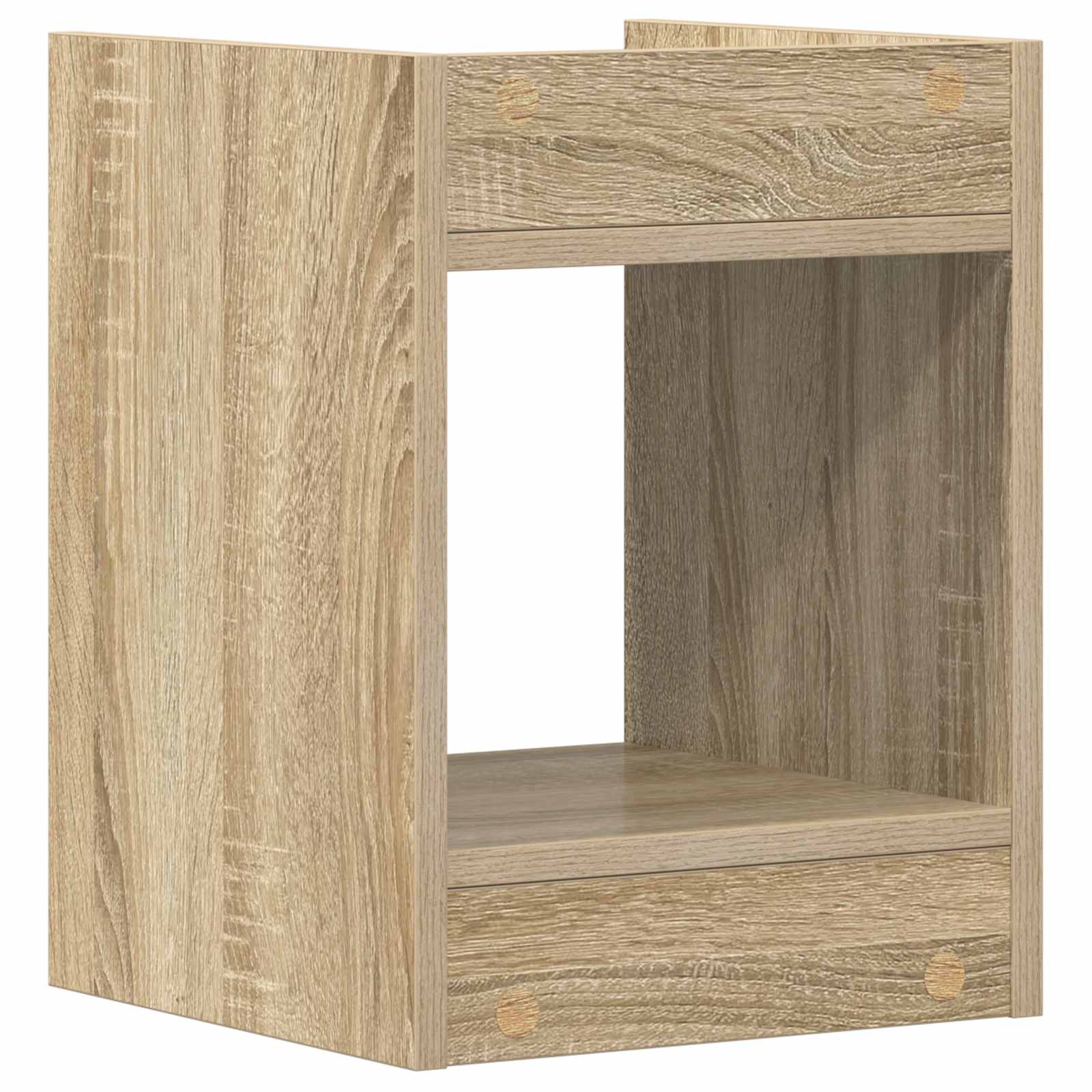 Supporto per piante 2 pz Rovere Sonoma 30 x 30 x 40 cm