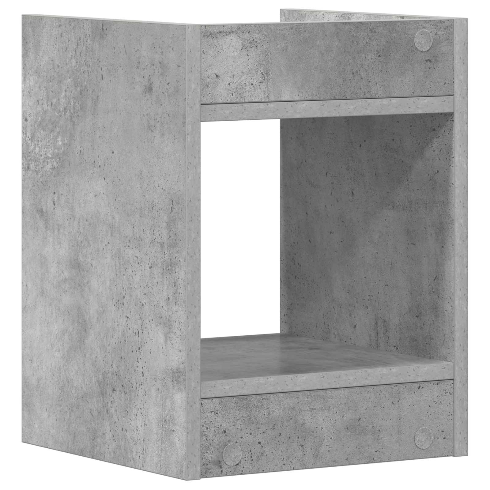 Supporto per piante Grigio Cemento 30 x 30 x 40 cm