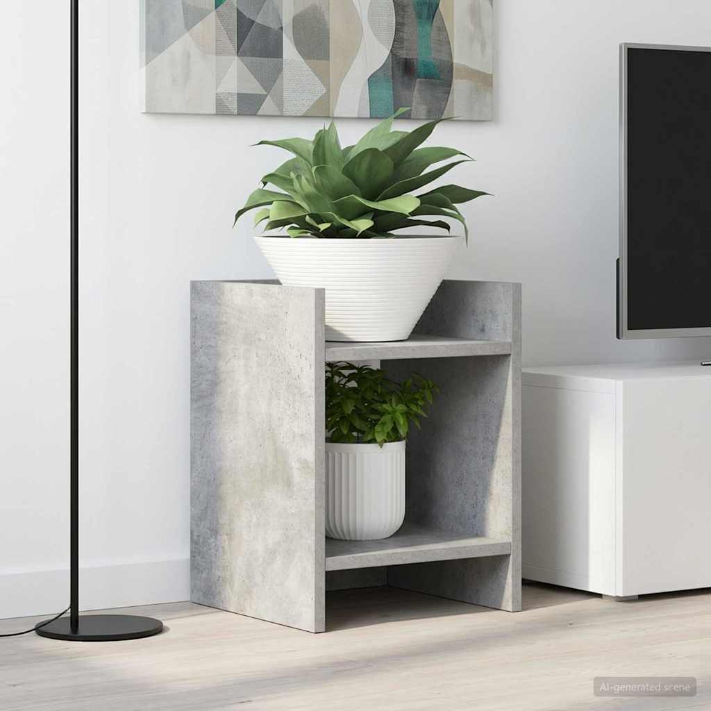 Supporto per piante 2 pz Grigio Cemento 30 x 30 x 40 cm