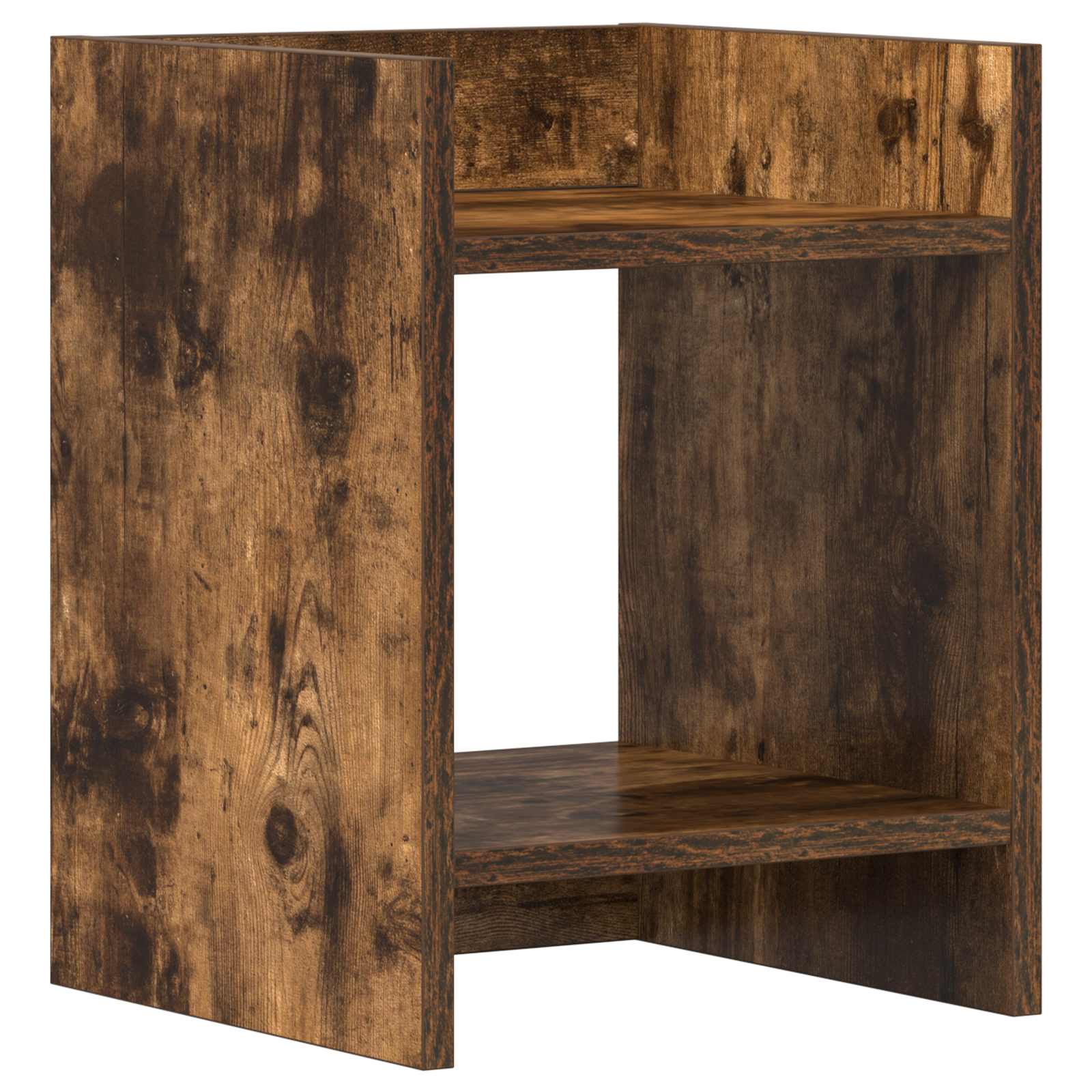 Supporto per piante 2 pz Rovere Fumo 30 x 30 x 40 cm