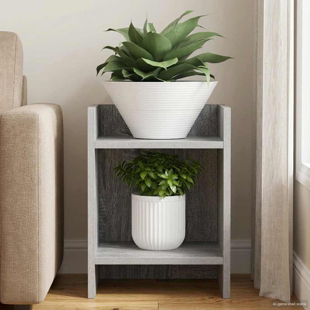Supporto per piante Sonoma grigio 30 x 30 x 40 cm