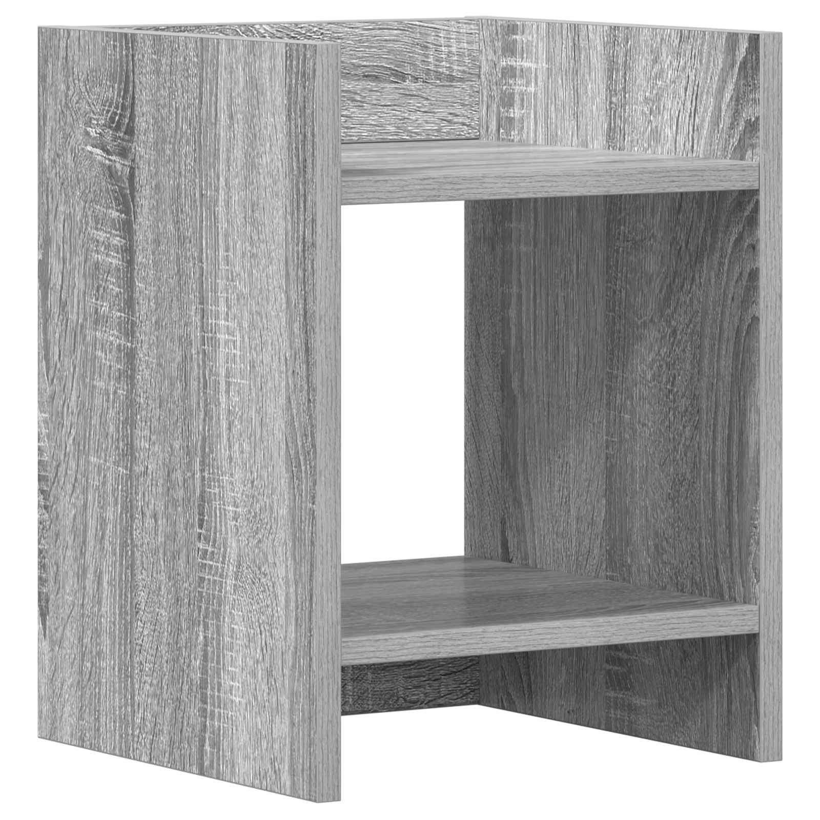 Supporto per piante 2 pz Sonoma grigio 30 x 30 x 40 cm