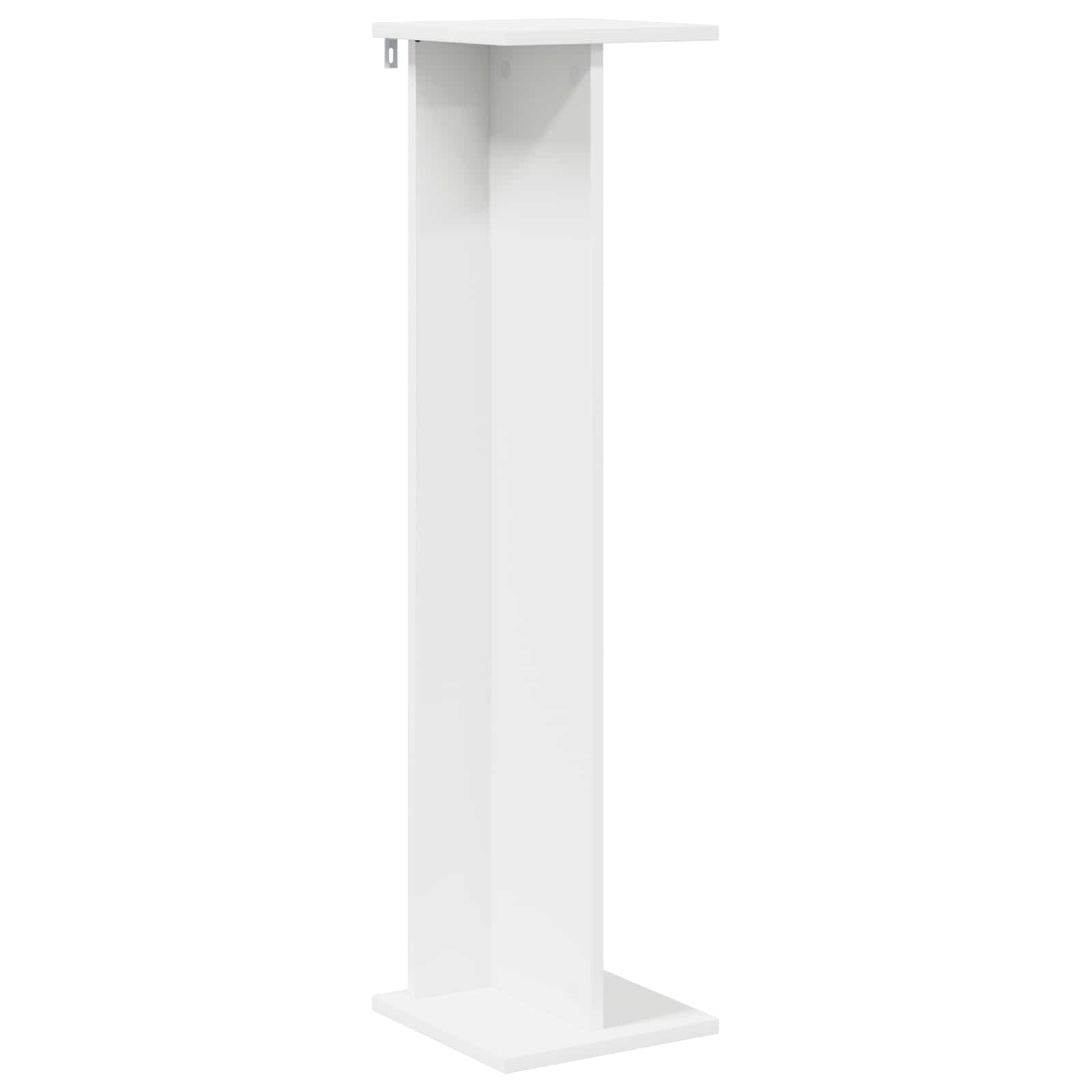 Supporto per piante 2 pz Bianco 25 x 25,5 x 100,5 cm