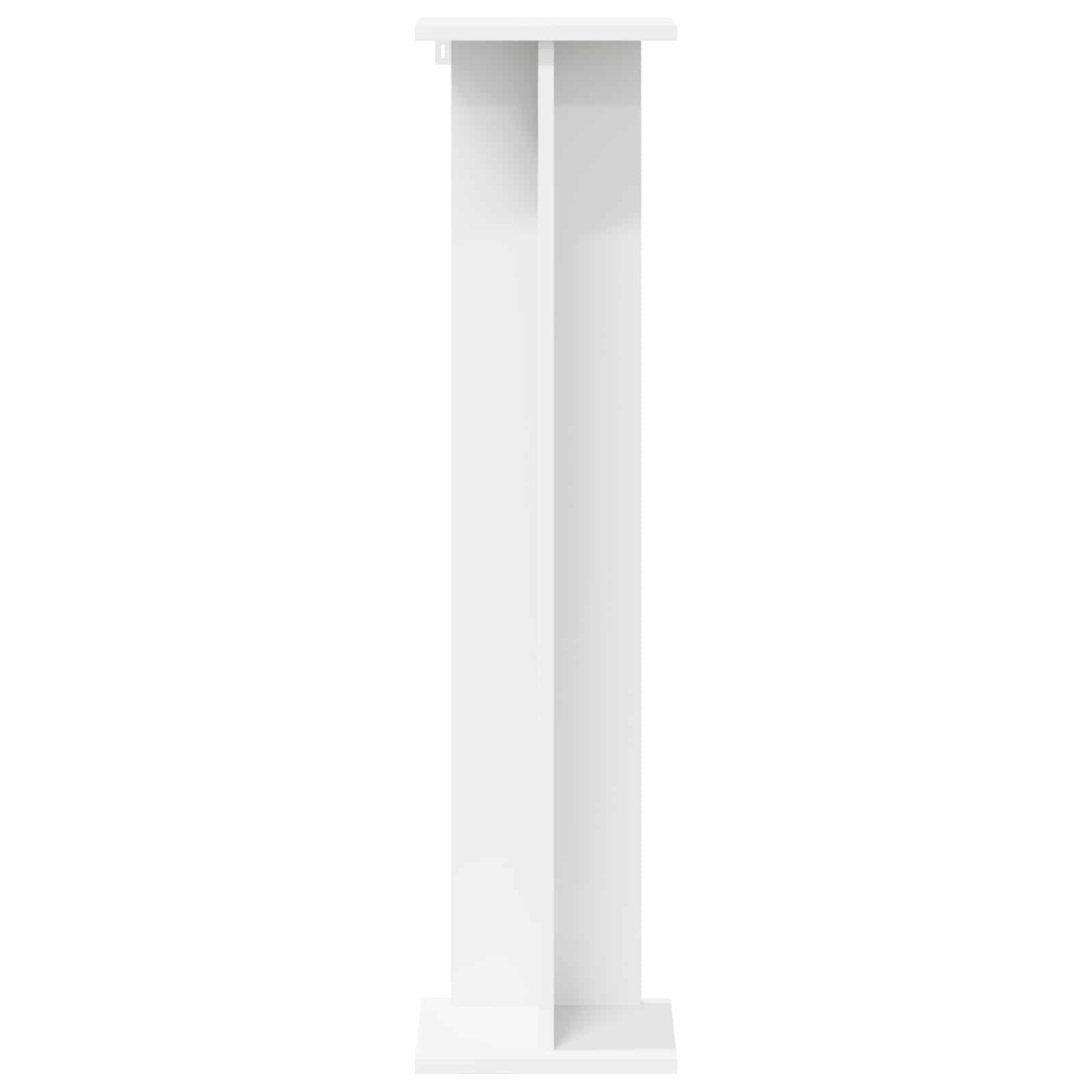 Supporto per piante 2 pz Bianco 25 x 25,5 x 100,5 cm