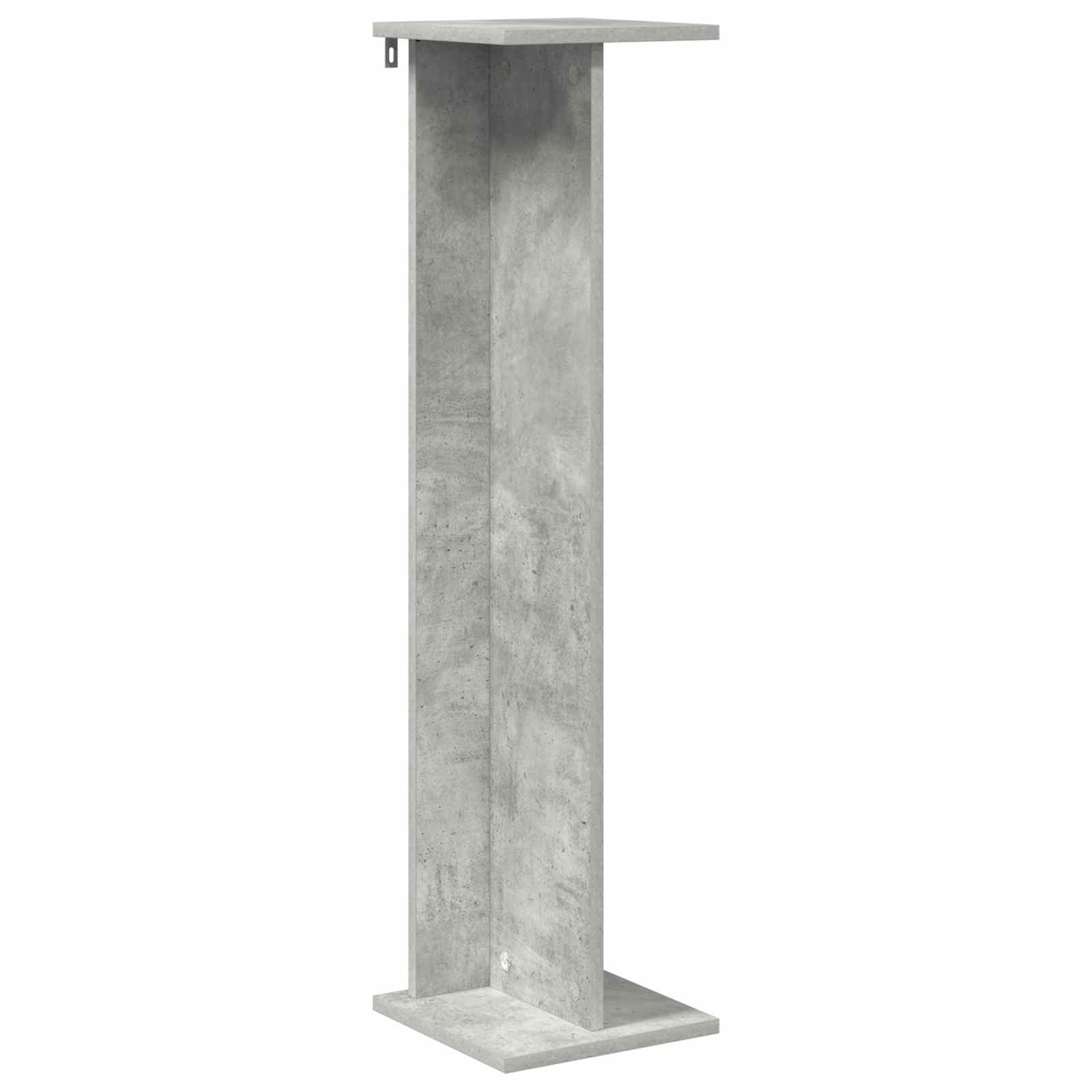Supporto per piante 2 pz Grigio Cemento 25 x 25,5 x 100,5 cm