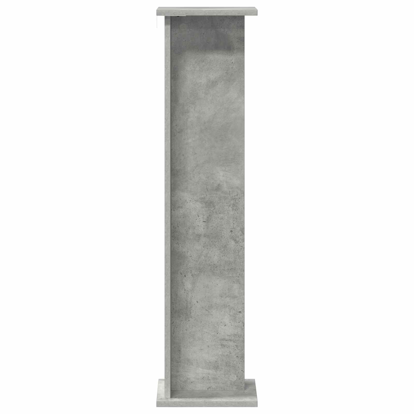 Supporto per piante 2 pz Grigio Cemento 25 x 25,5 x 100,5 cm