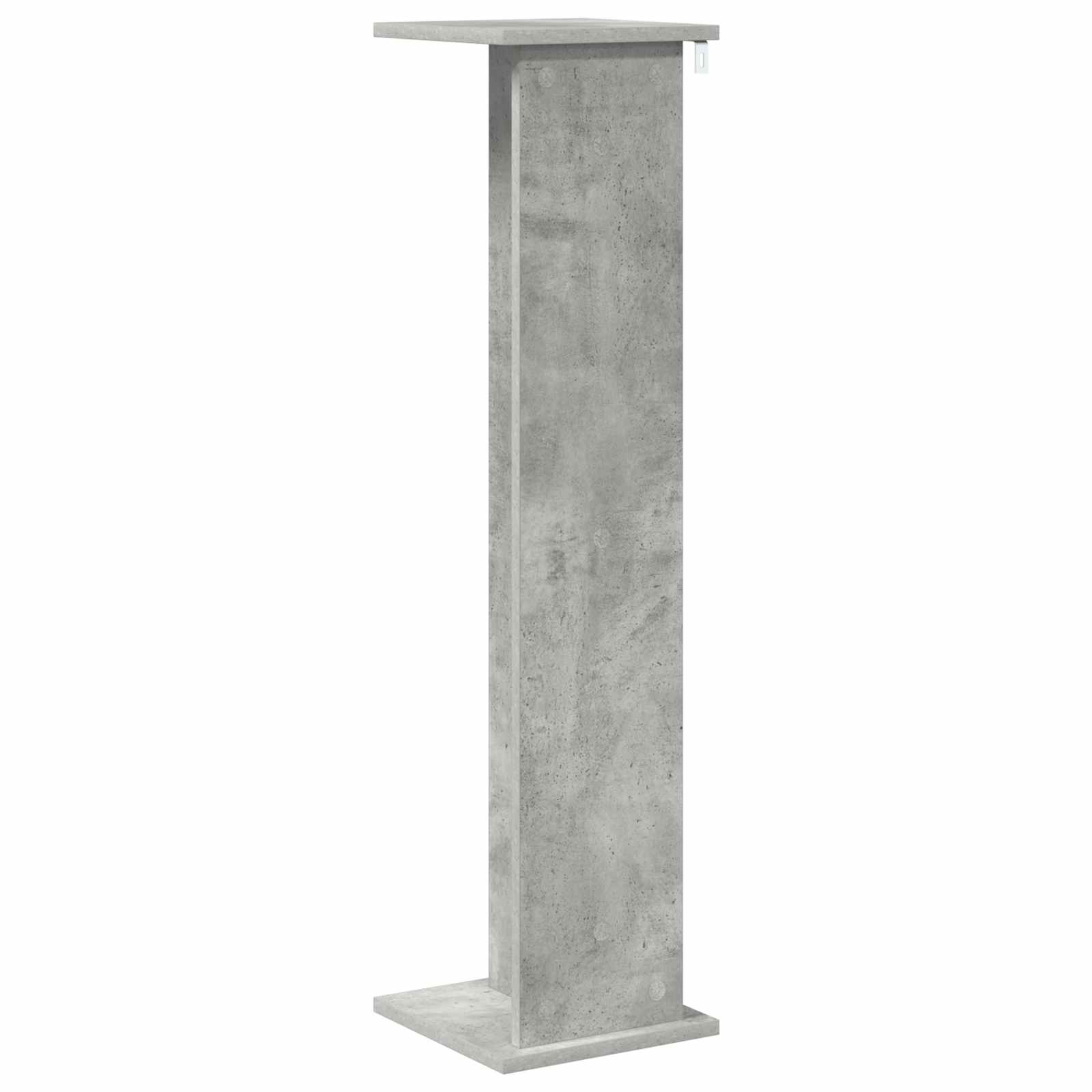 Supporto per piante 2 pz Grigio Cemento 25 x 25,5 x 100,5 cm