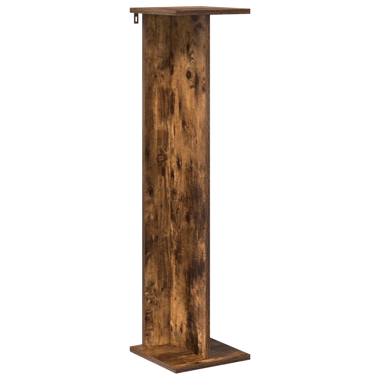Supporto per piante 2 pz Rovere Fumo 25 x 25,5 x 100,5 cm