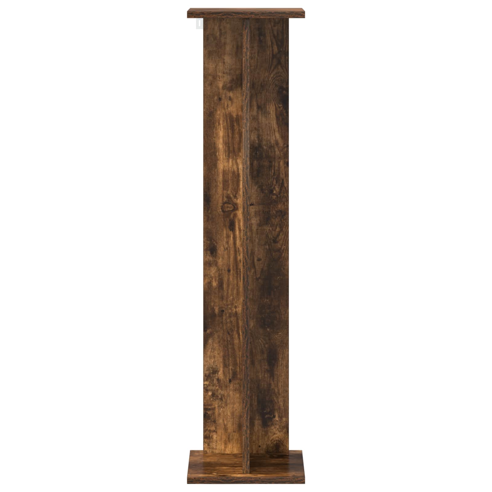 Supporto per piante 2 pz Rovere Fumo 25 x 25,5 x 100,5 cm