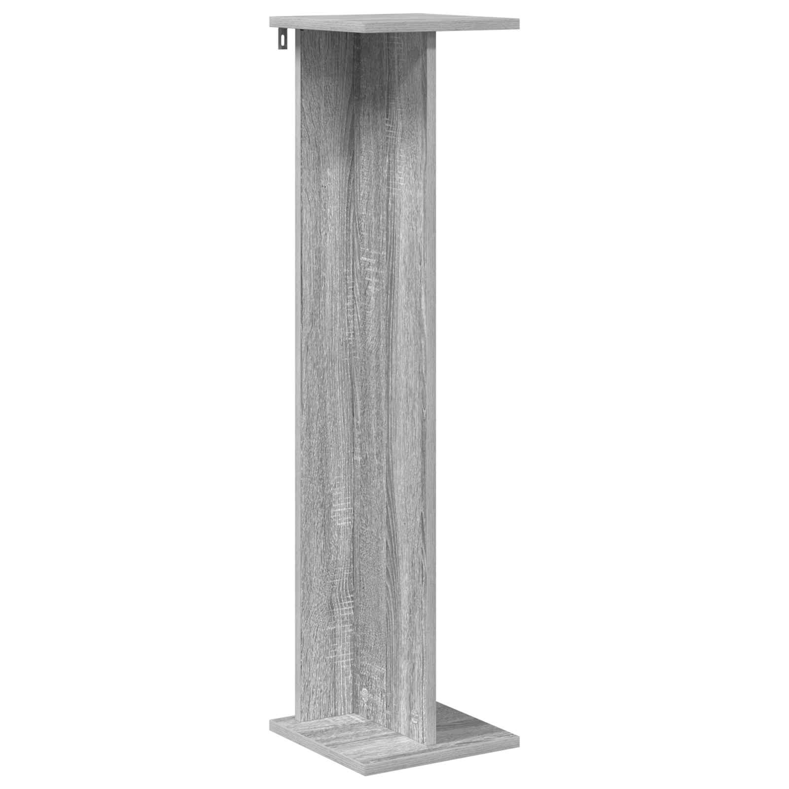 Supporto per piante Sonoma grigio 25 x 25,5 x 100,5 cm