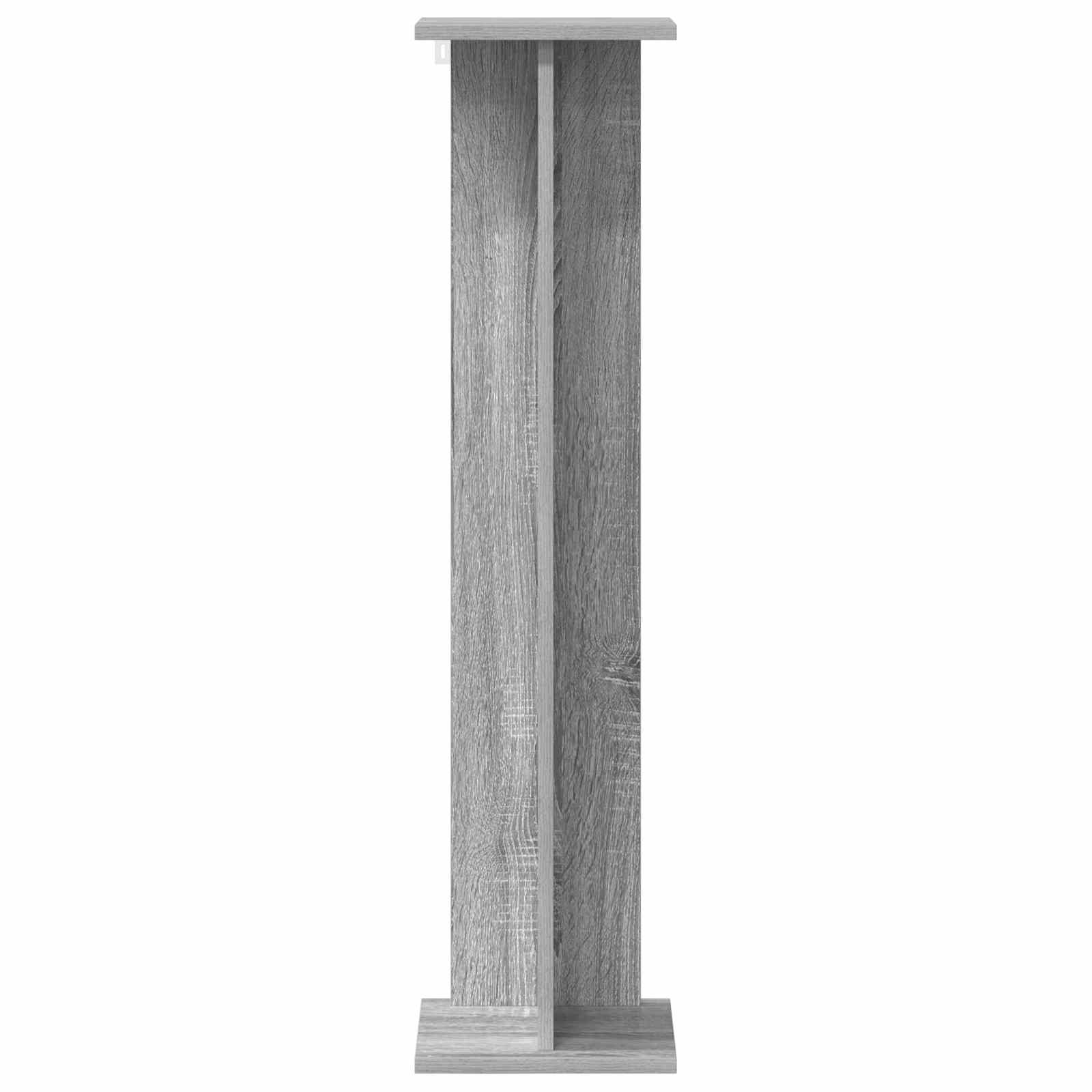 Supporto per piante Sonoma grigio 25 x 25,5 x 100,5 cm