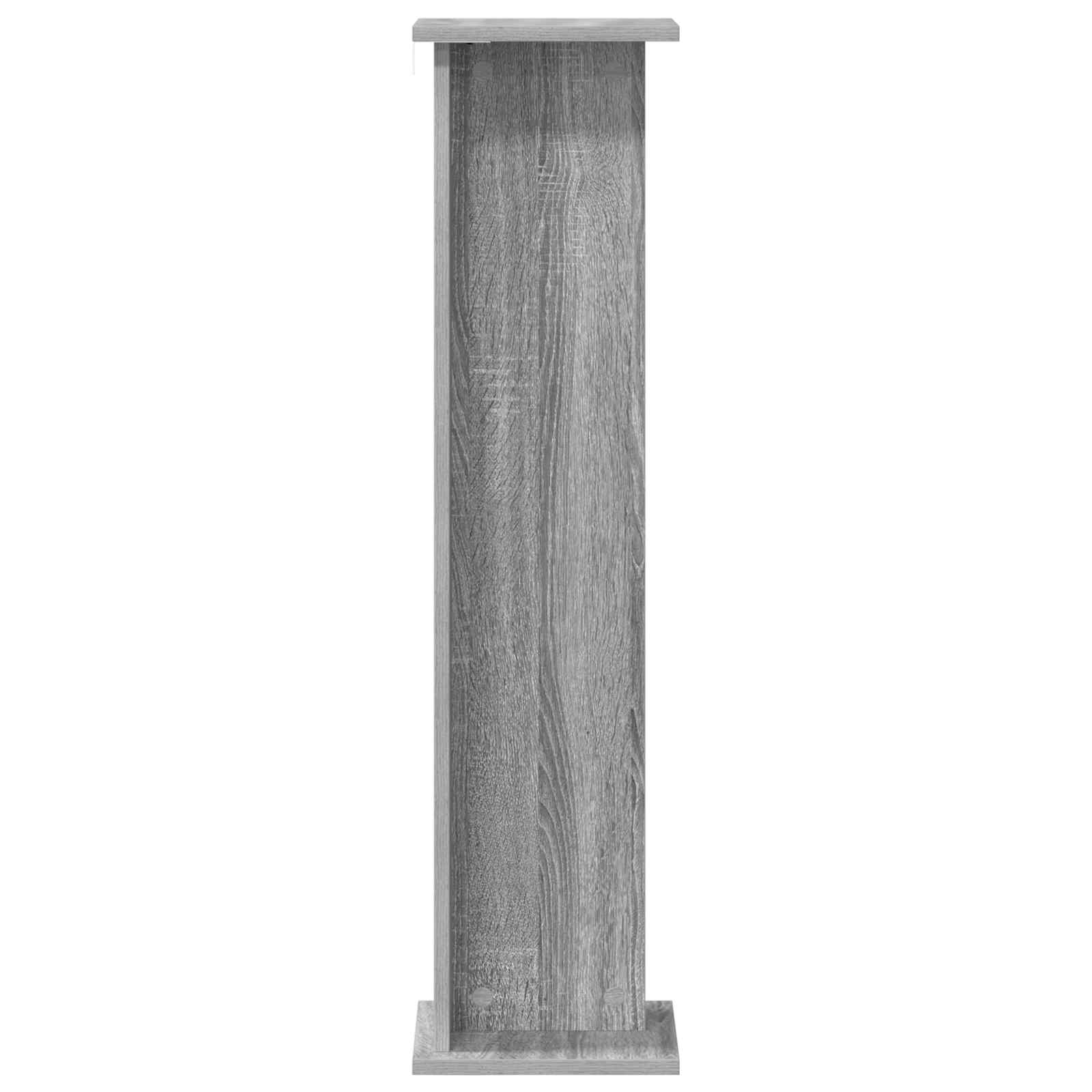 Supporto per piante Sonoma grigio 25 x 25,5 x 100,5 cm