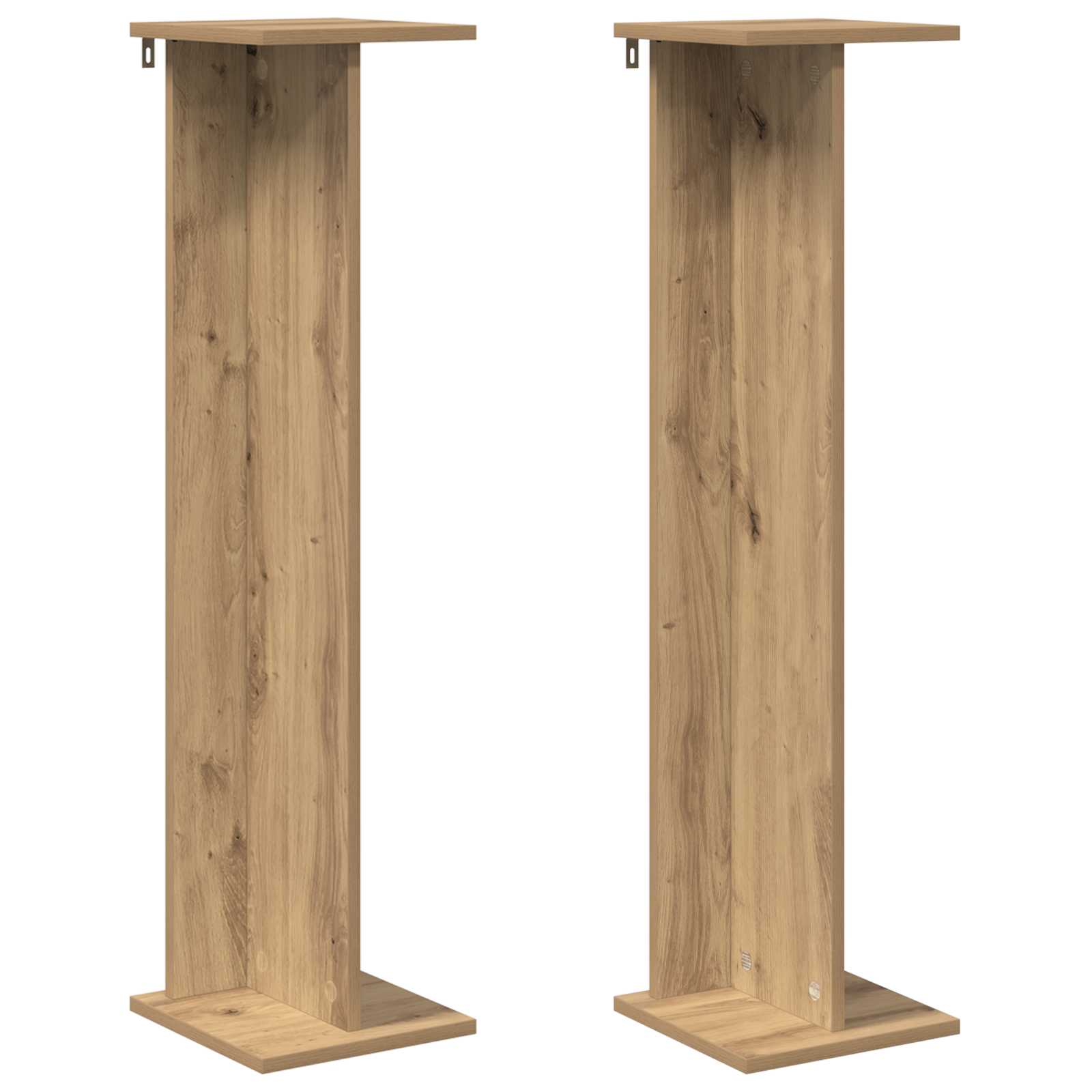 Supporto per piante 2 pz Rovere Artigianale