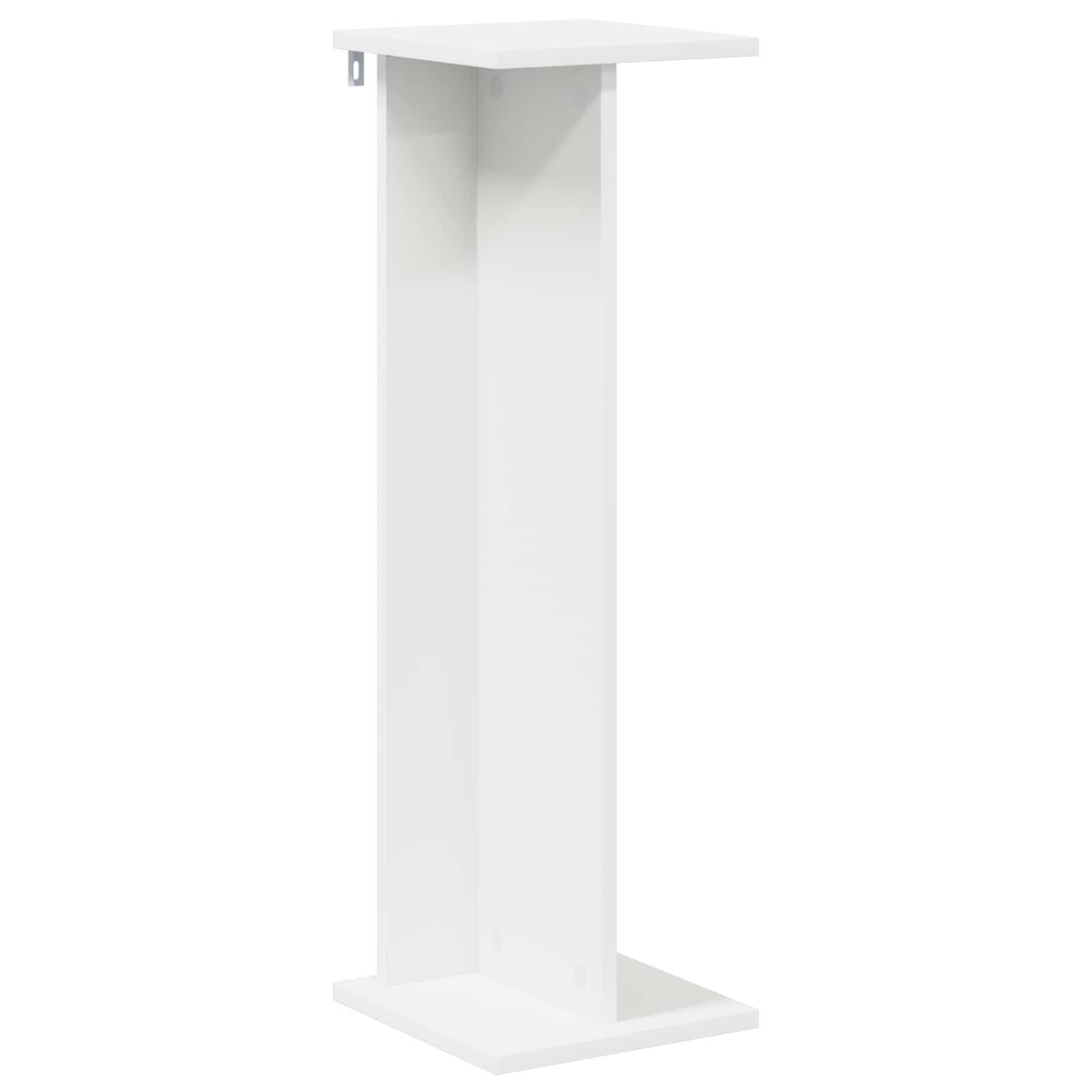 Supporto per piante 2 pz Bianco 25 x 25,5 x 80,5 cm