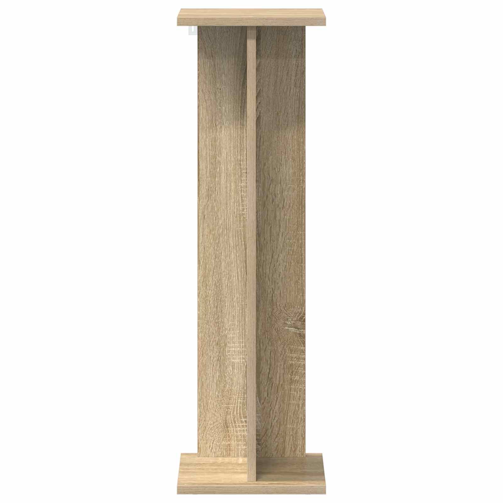 Supporto per piante 2 pz Rovere Sonoma 25 x 25,5 x 80,5 cm