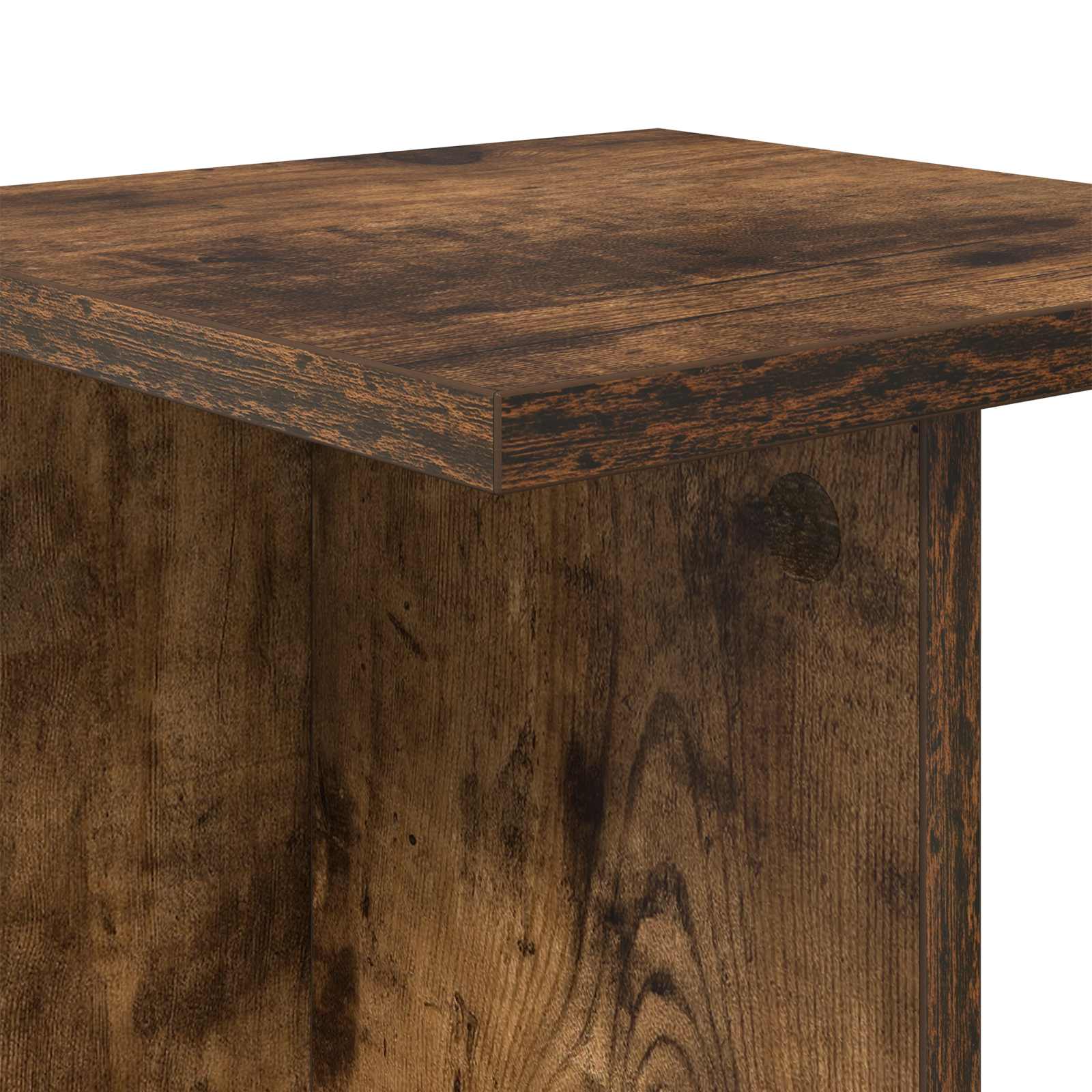 Supporto per piante Rovere Fumo 25 x 25,5 x 80,5 cm