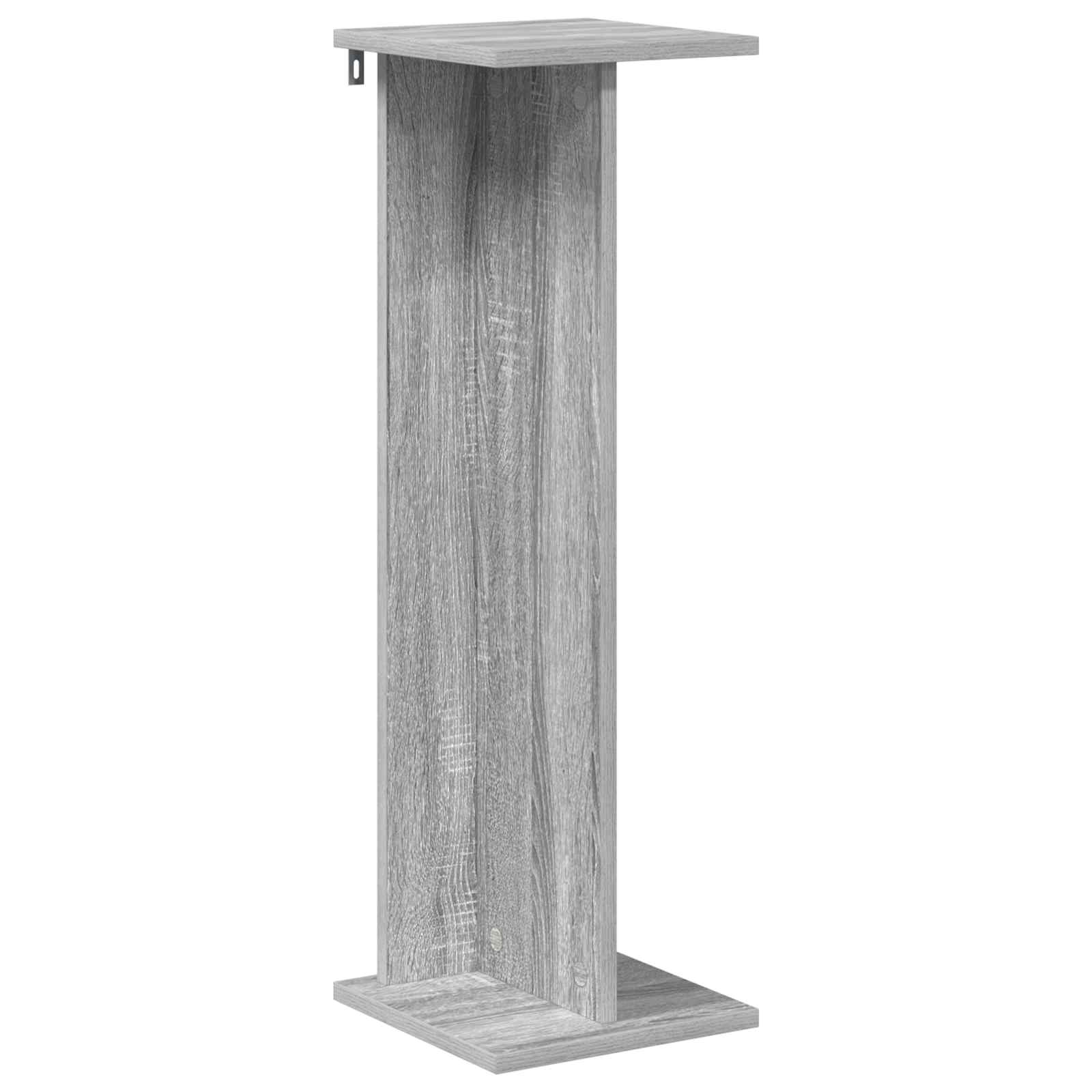 Supporto per piante Sonoma grigio 25 x 25,5 x 80,5 cm