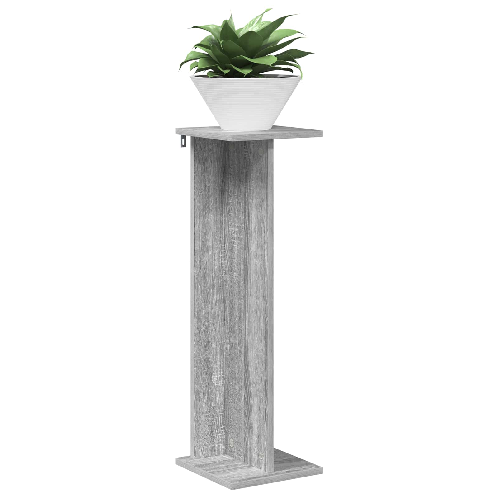 Supporto per piante Sonoma grigio 25 x 25,5 x 80,5 cm