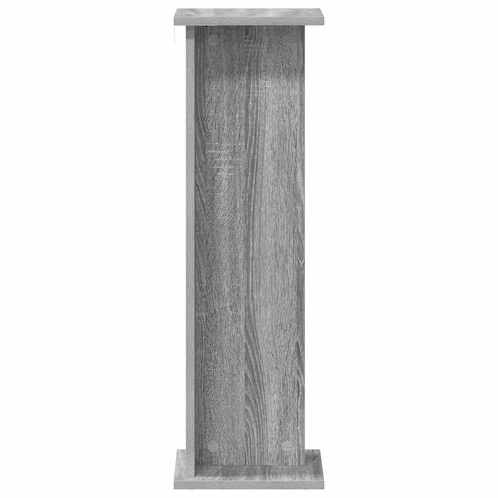 Supporto per piante Sonoma grigio 25 x 25,5 x 80,5 cm
