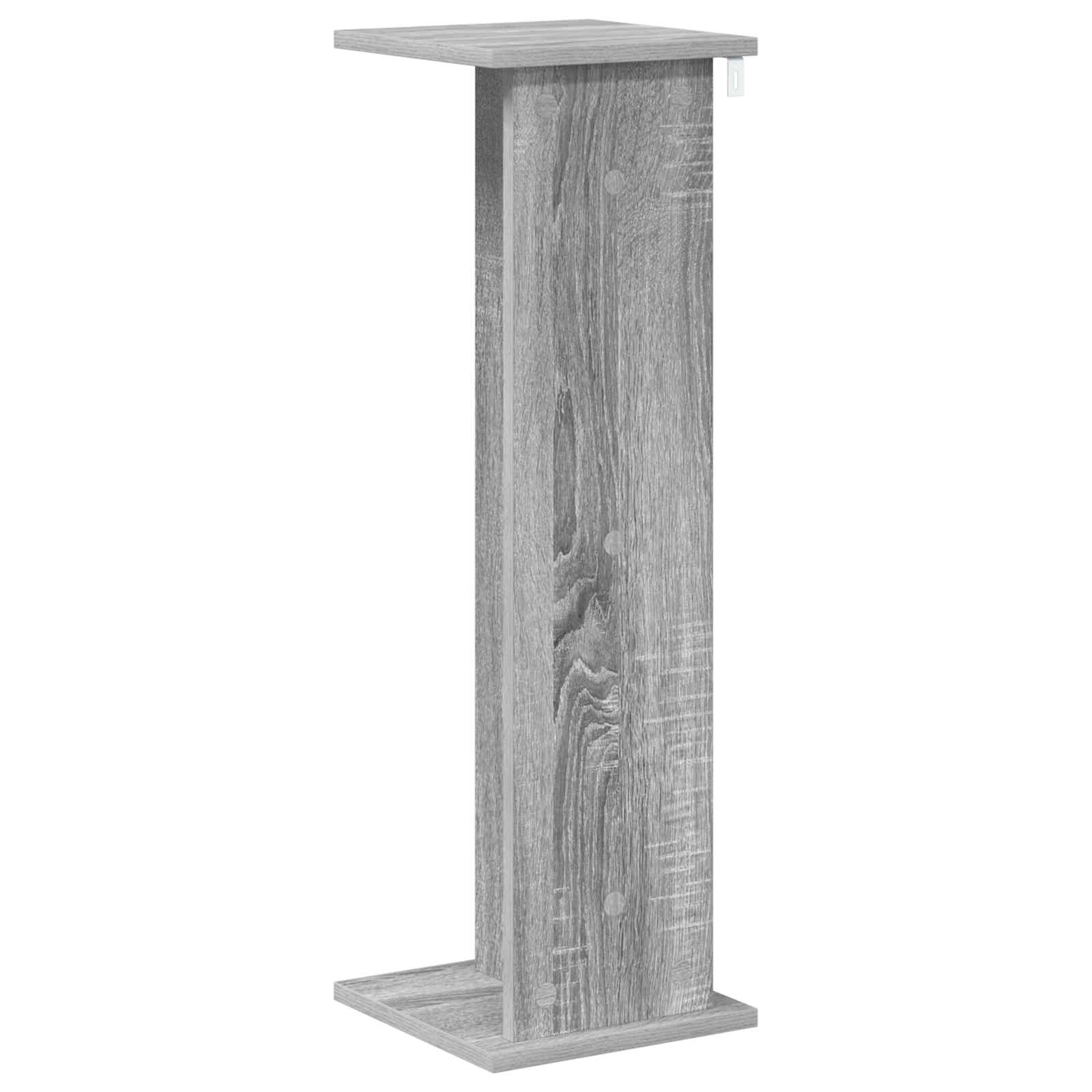Supporto per piante Sonoma grigio 25 x 25,5 x 80,5 cm