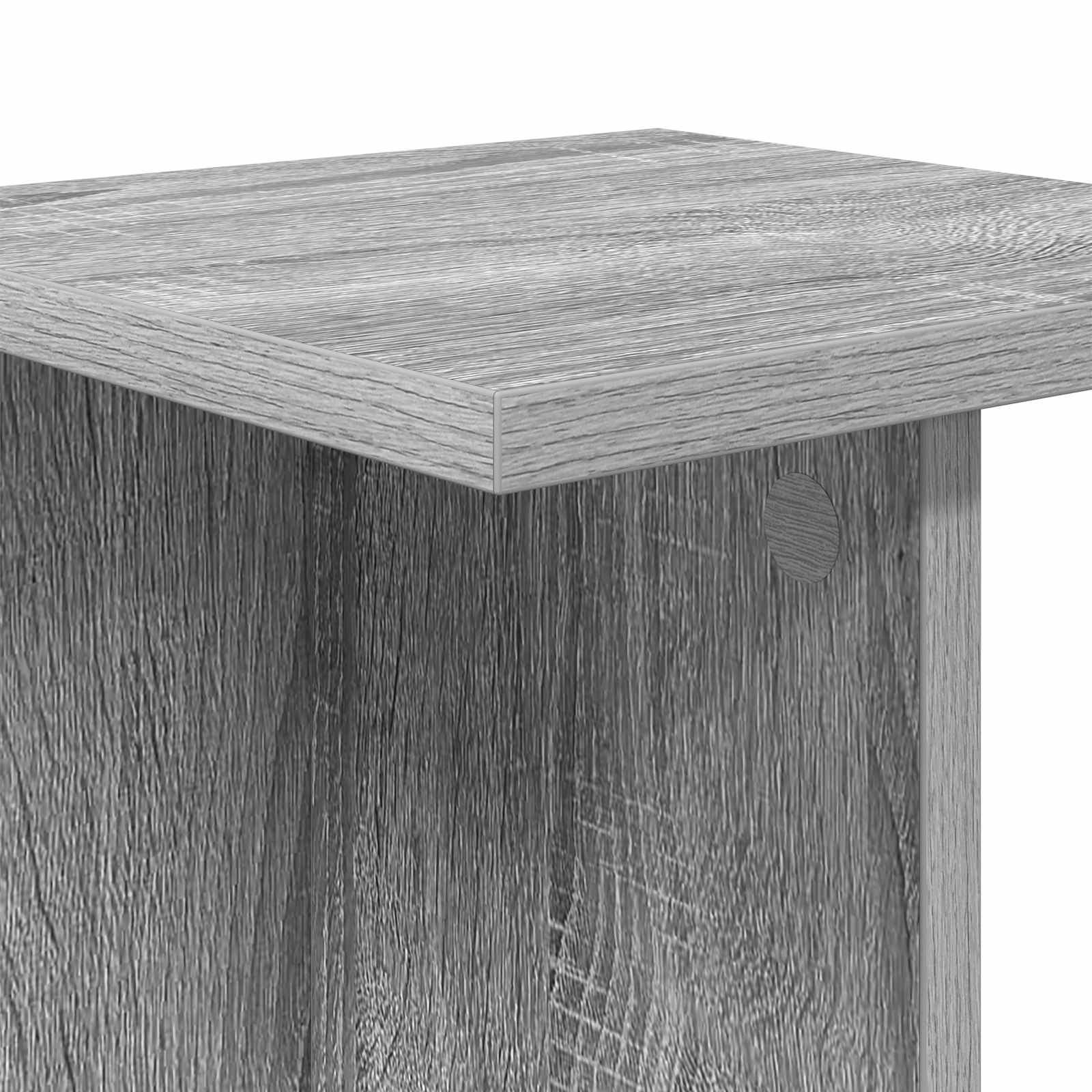 Supporto per piante Sonoma grigio 25 x 25,5 x 80,5 cm
