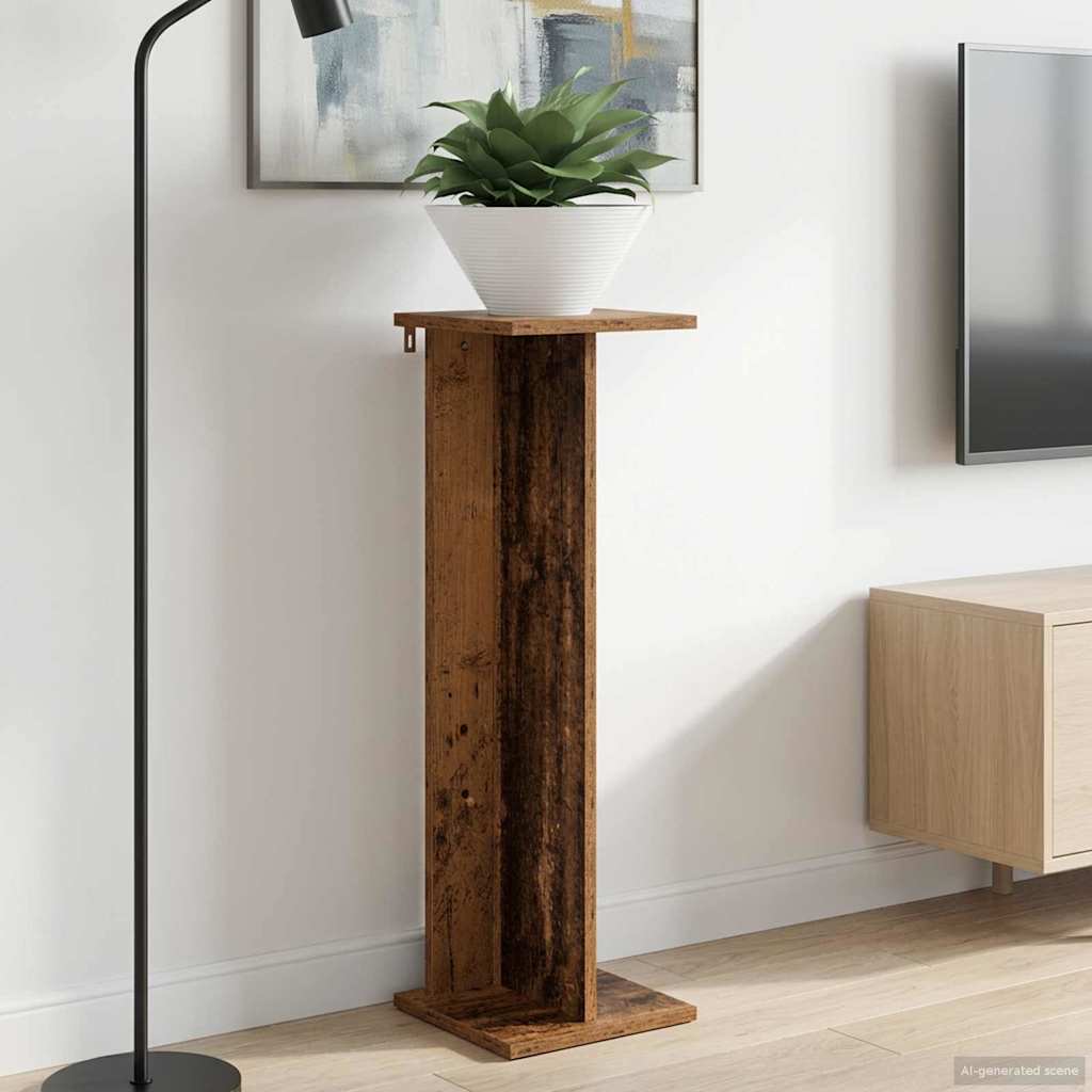 Supporto per piante Legno antico 25 x 25,5 x 80,5 cm