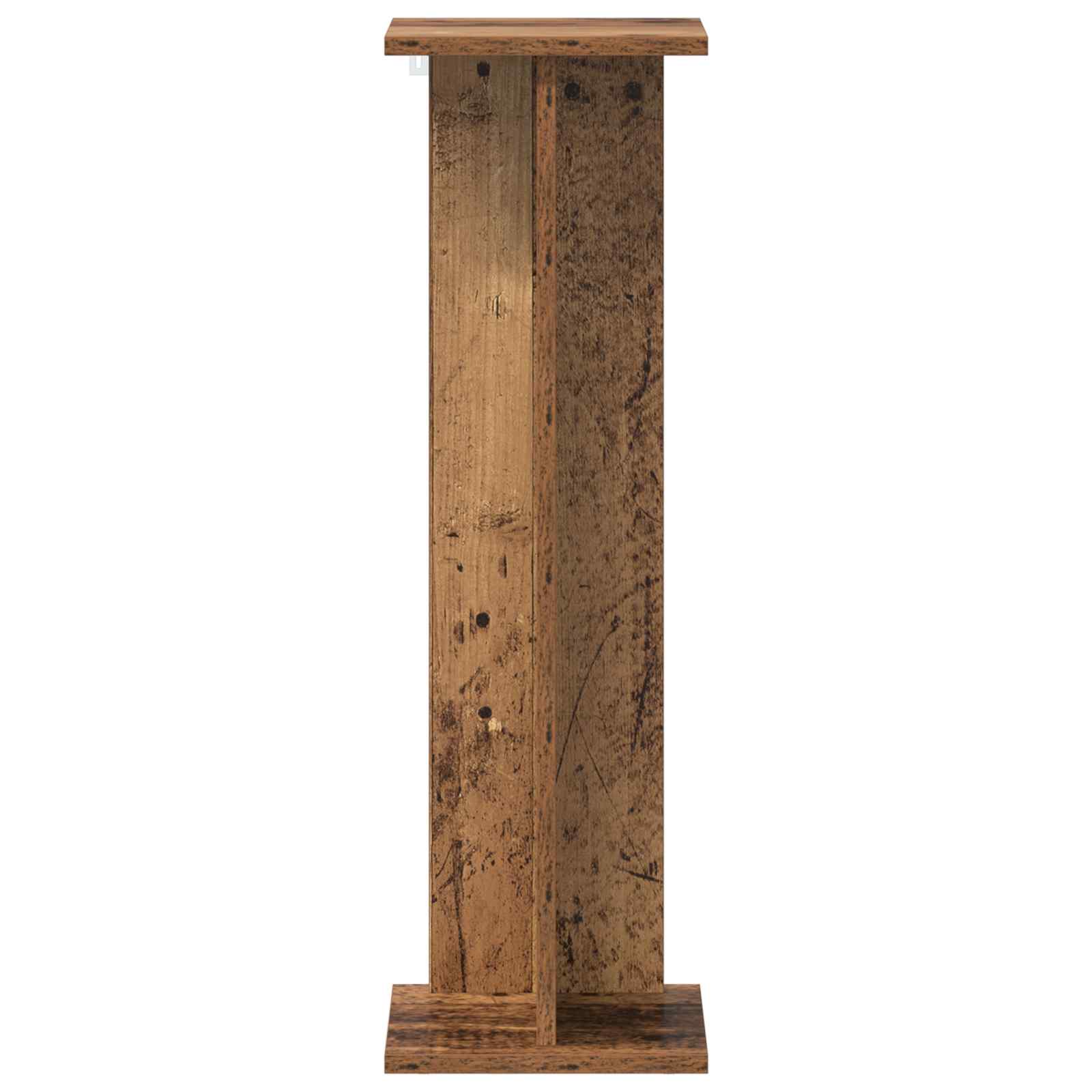 Supporto per piante 2 pz Legno antico 25 x 25,5 x 80,5 cm