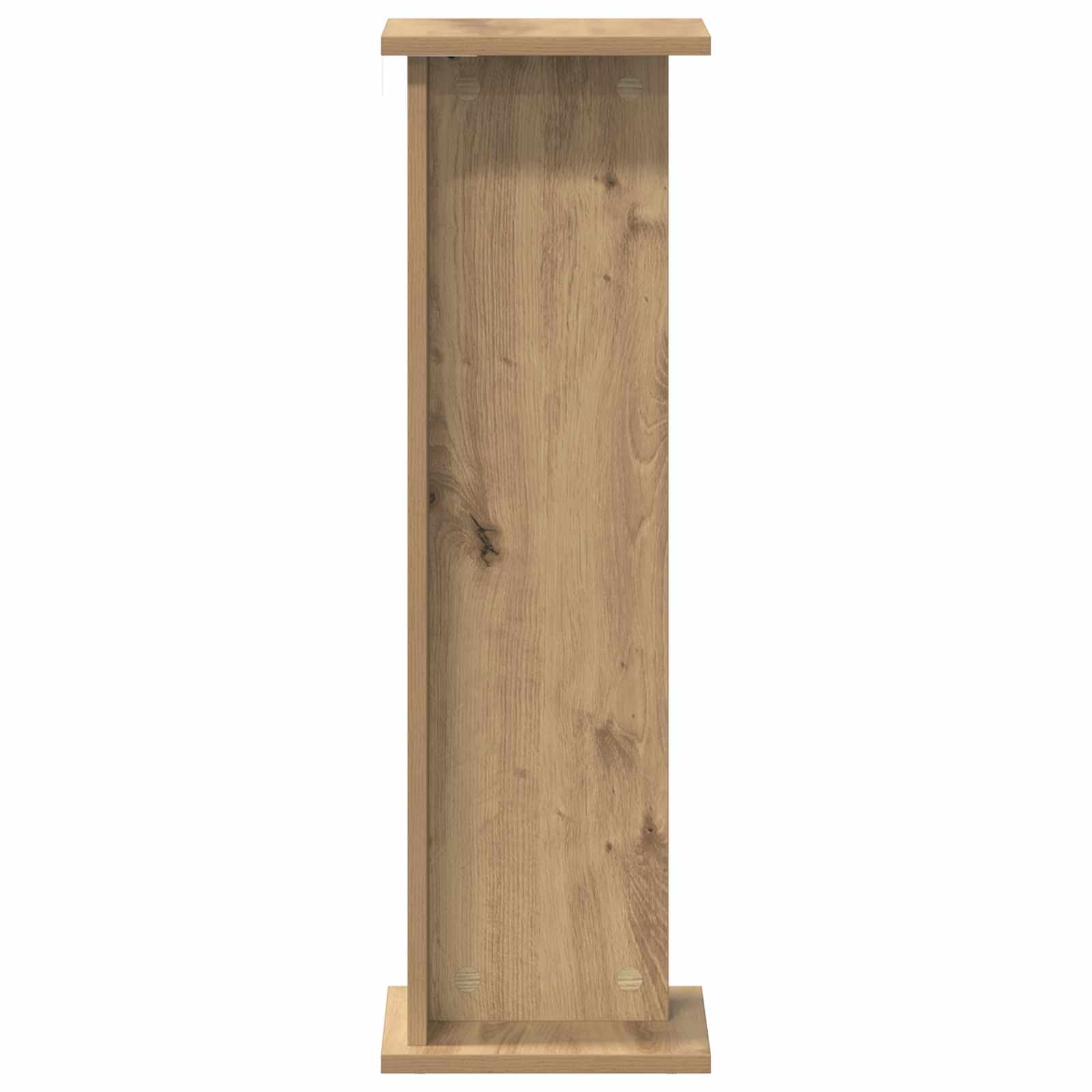 Supporto per piante 2 pz Rovere Artigianale 25 x 25,5 x 80,5 cm