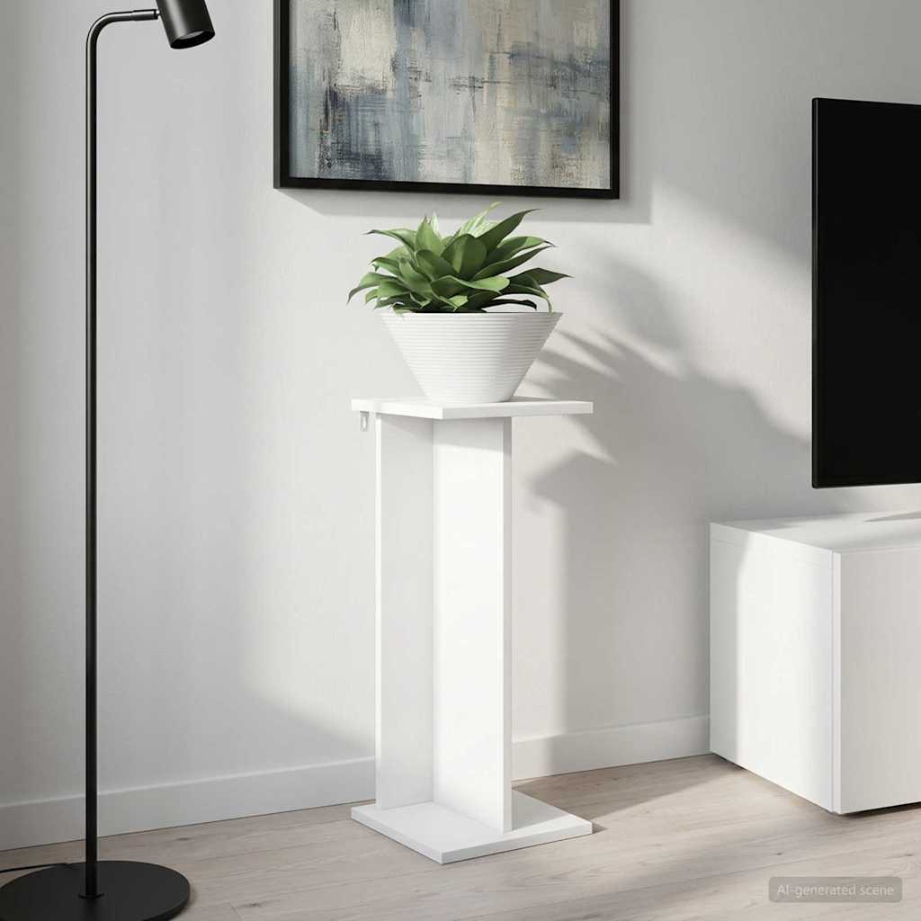 Supporto per piante Bianco 25 x 25,5 x 60,5 cm