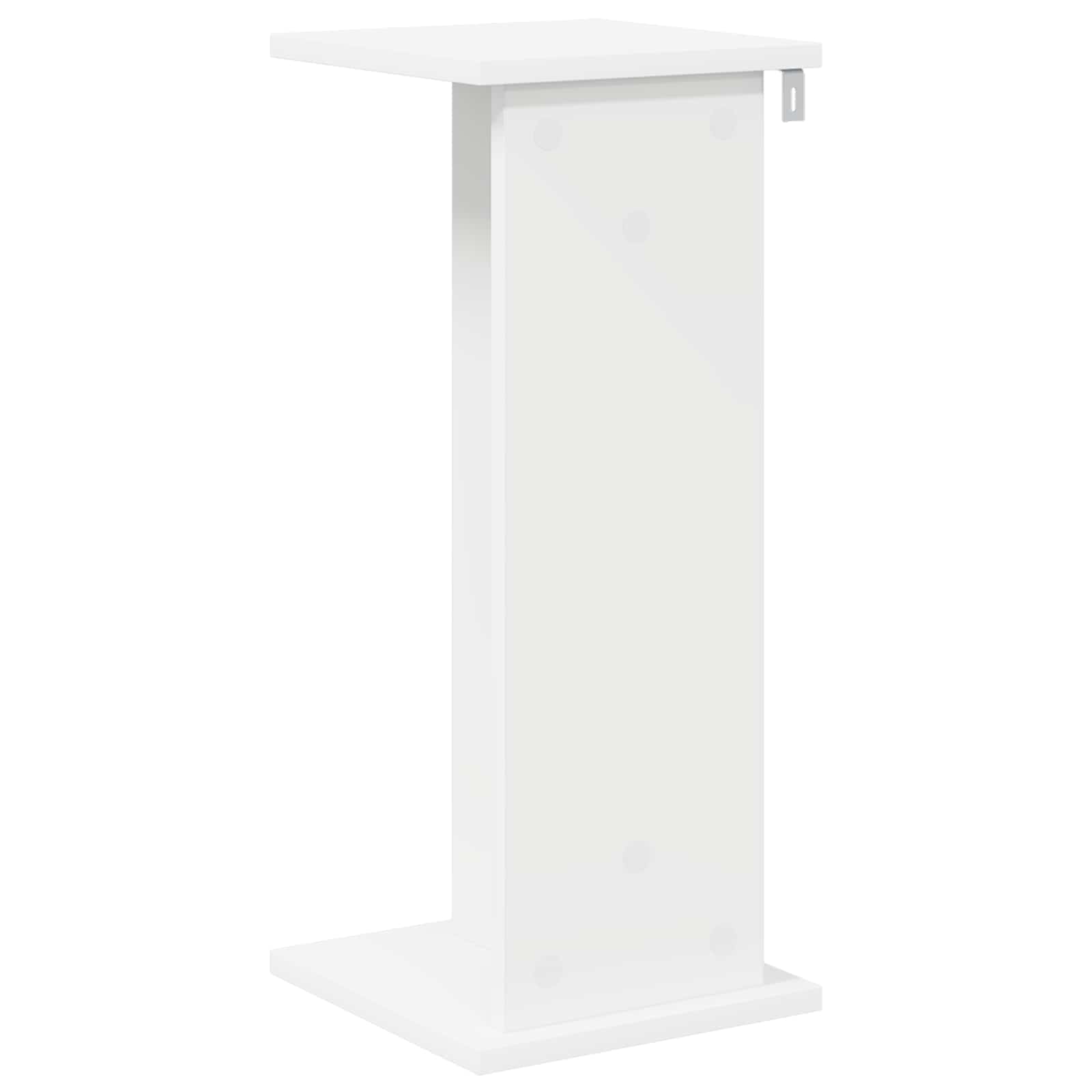Supporto per piante 2 pz Bianco 25 x 25,5 x 60,5 cm