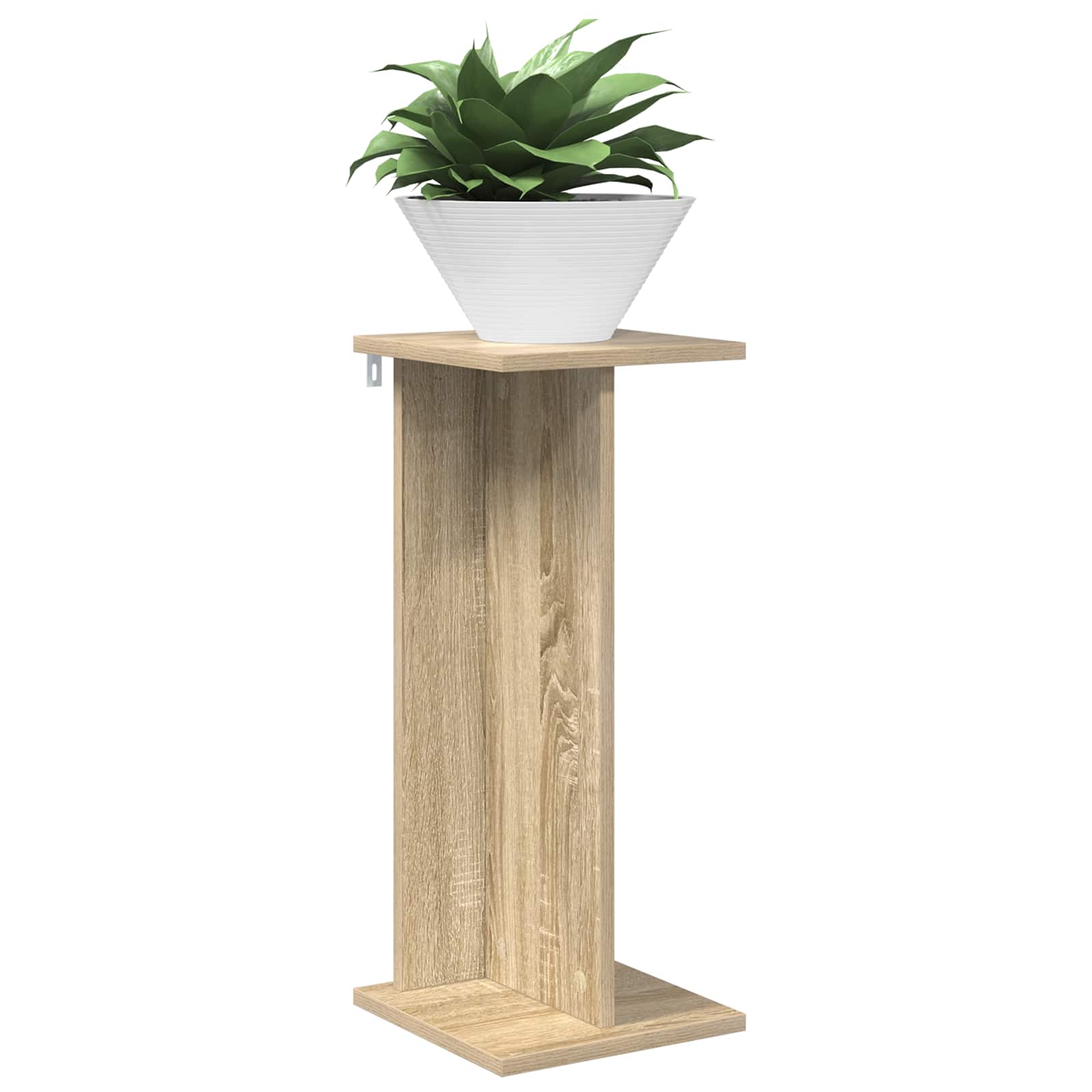 Supporto per piante 2 pz Rovere Sonoma 25 x 25,5 x 60,5 cm