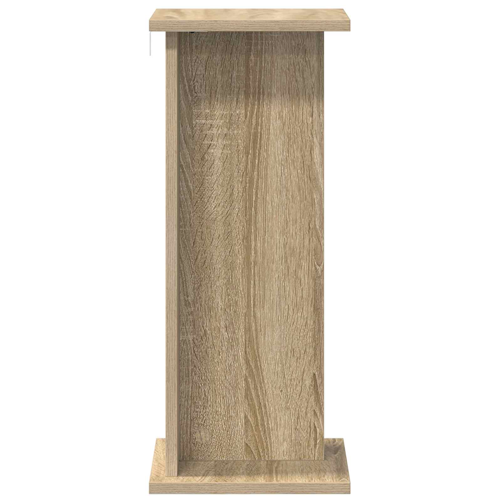 Supporto per piante 2 pz Rovere Sonoma 25 x 25,5 x 60,5 cm