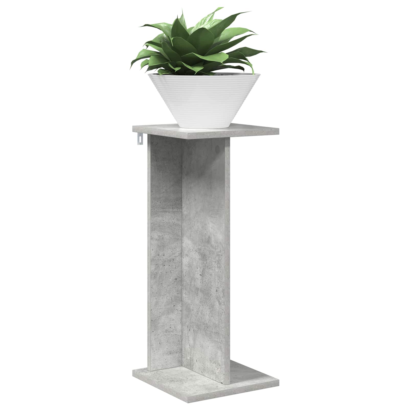 Supporto per piante Grigio Cemento 25 x 25,5 x 60,5 cm