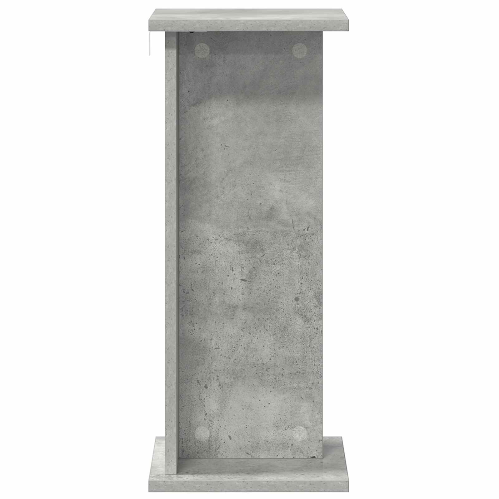 Supporto per piante 2 pz Grigio Cemento 25 x 25,5 x 60,5 cm