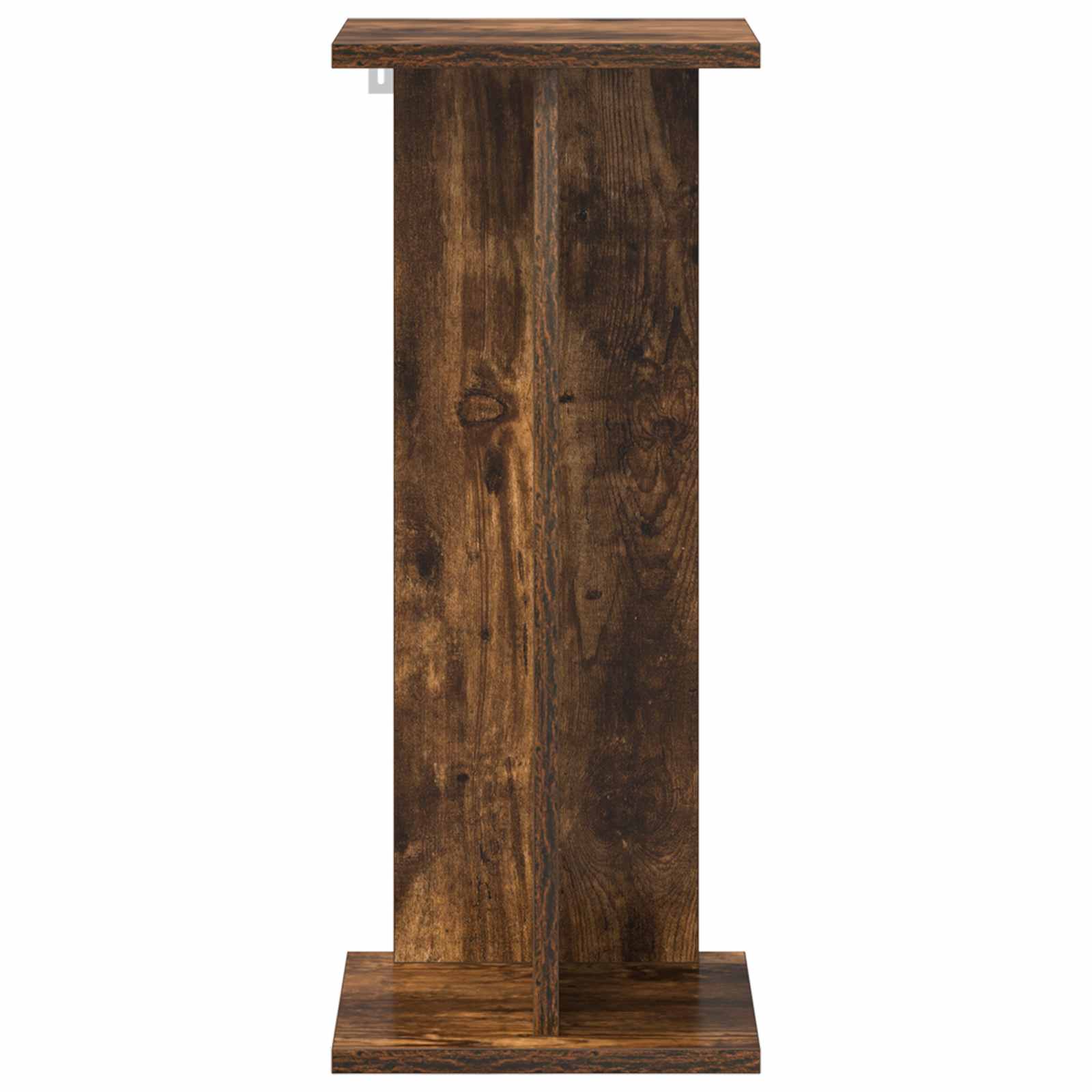 Supporto per piante 2 pz Rovere Fumo 25 x 25,5 x 60,5 cm