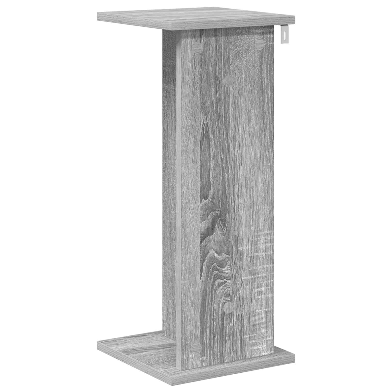 Supporto per piante 2 pz Sonoma grigio 25 x 25,5 x 60,5 cm