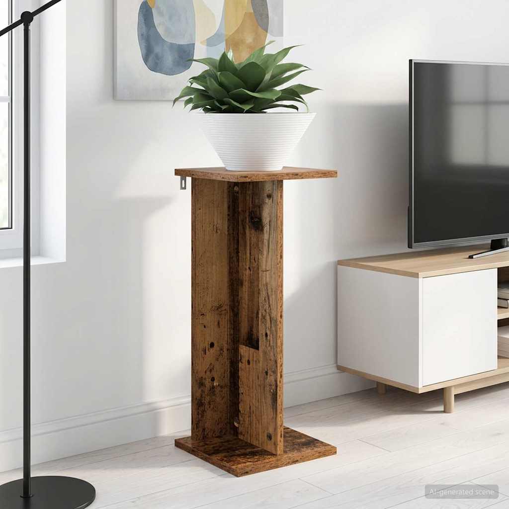 Supporto per piante Legno antico 25 x 25,5 x 60,5 cm
