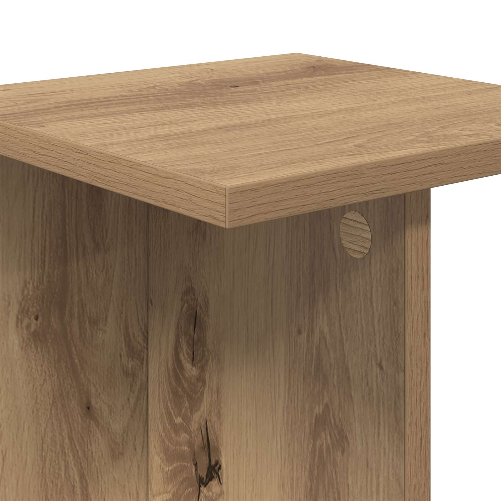 Supporto per piante Rovere Artigianale 25 x 25,5 x 60,5 cm