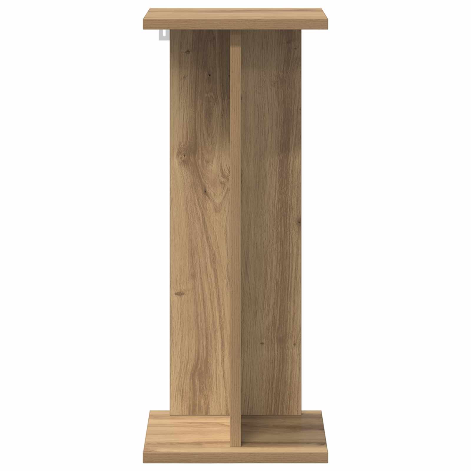 Supporto per piante 2 pz Rovere Artigianale 25 x 25,5 x 60,5 cm