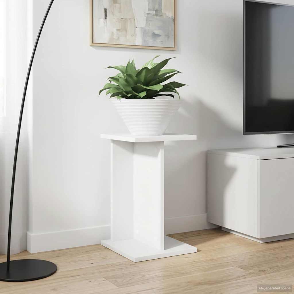 Supporto per piante 2 pz Bianco 25 x 25,5 x 40,5 cm