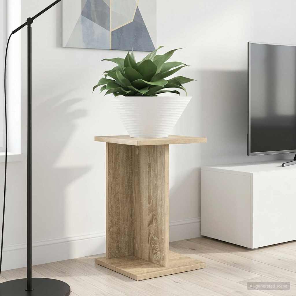 Supporto per piante 2 pz Rovere Sonoma 25 x 25,5 x 40,5 cm
