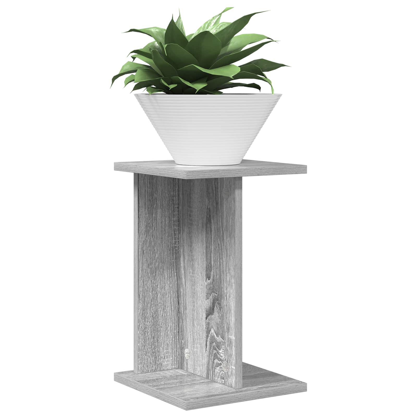 Supporto per piante 2 pz Sonoma grigio 25 x 25,5 x 40,5 cm