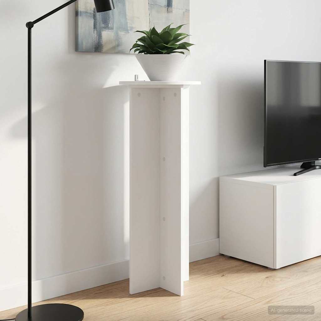 Supporto per piante 2 pz Bianco Ø40 x 100 cm